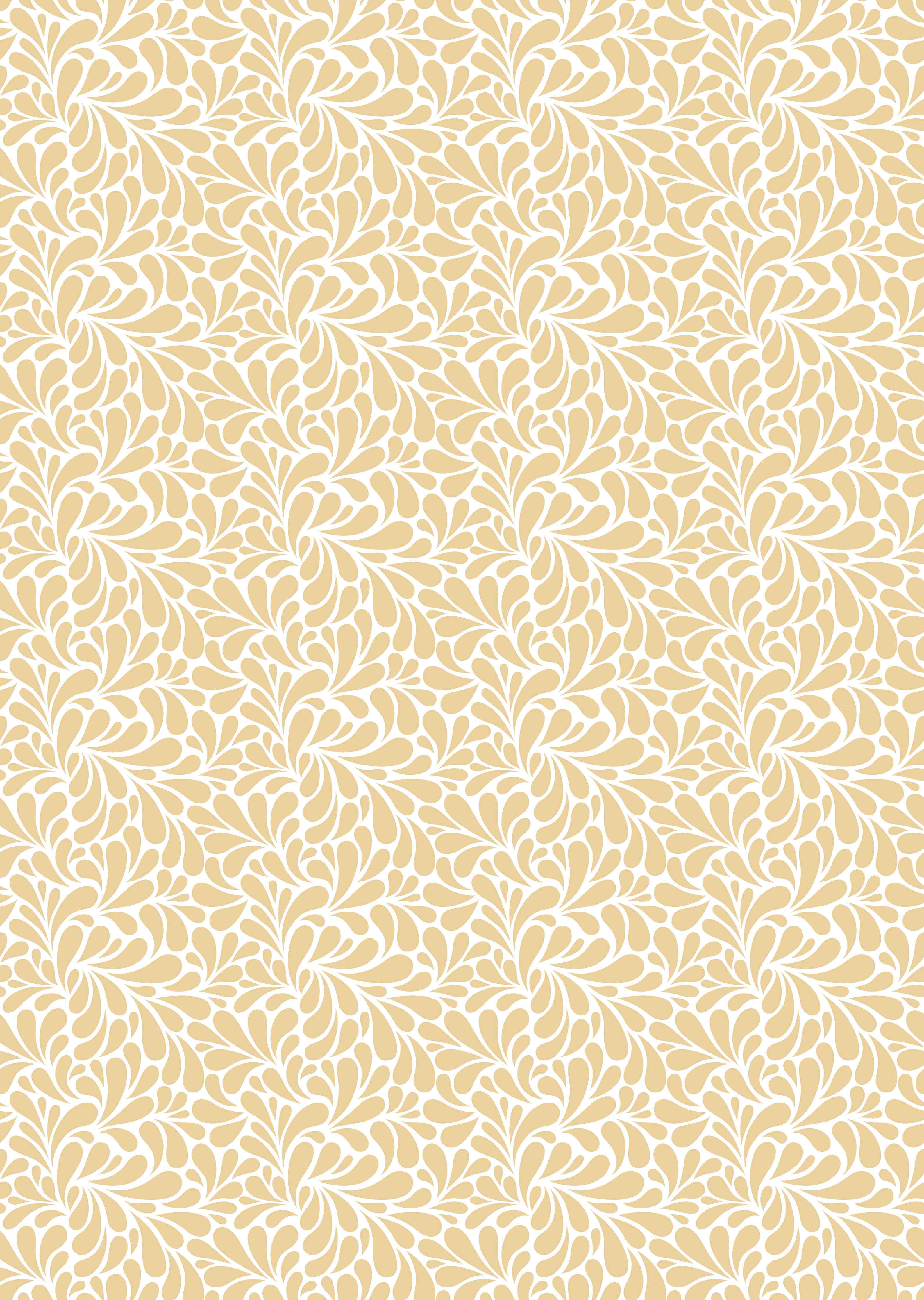 Duschrückwand-Beige-Blattmuster mit Weißakzenten