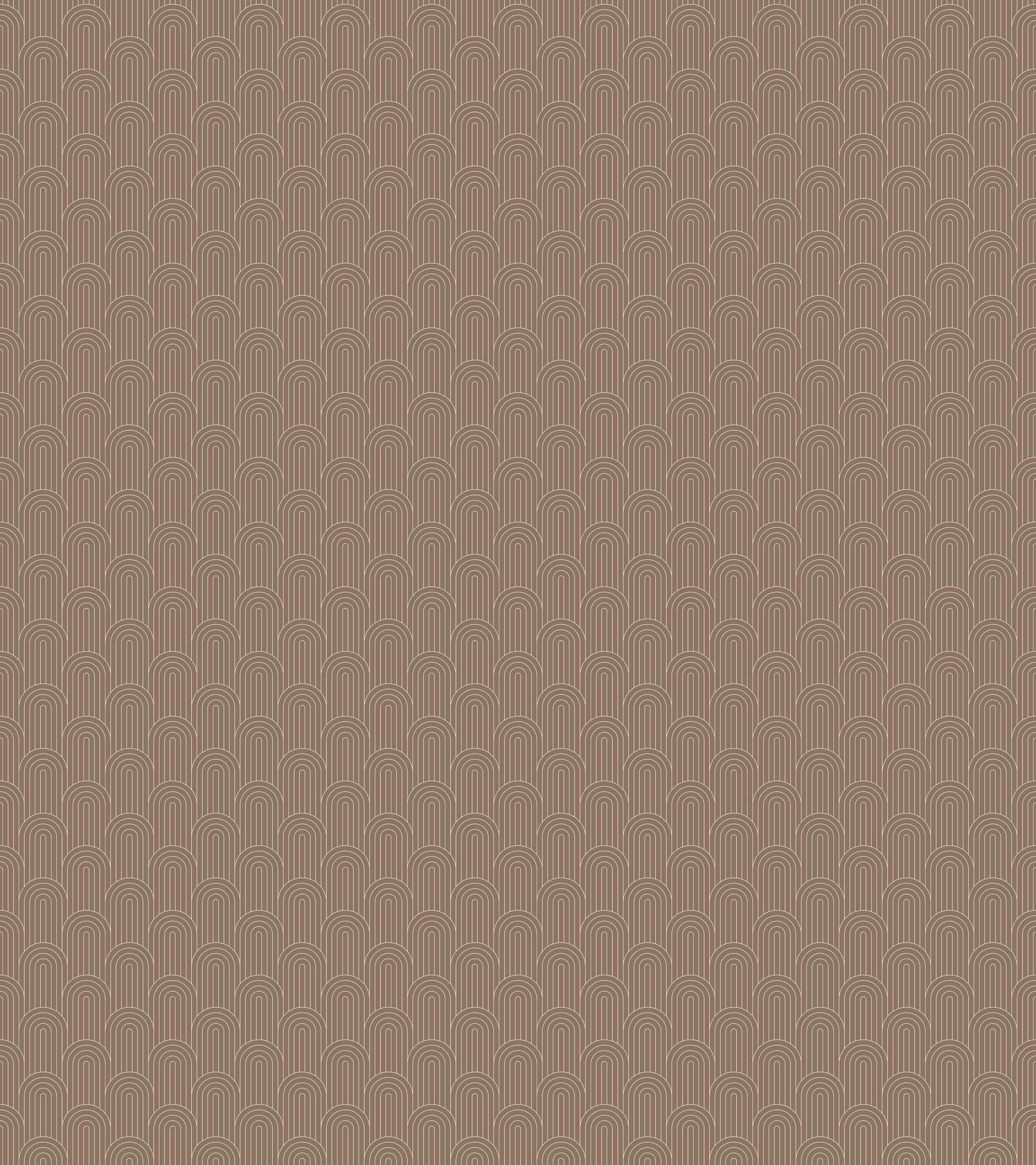 Duschrückwand-Beige-weiße Mustertapete mit geometrischem Design