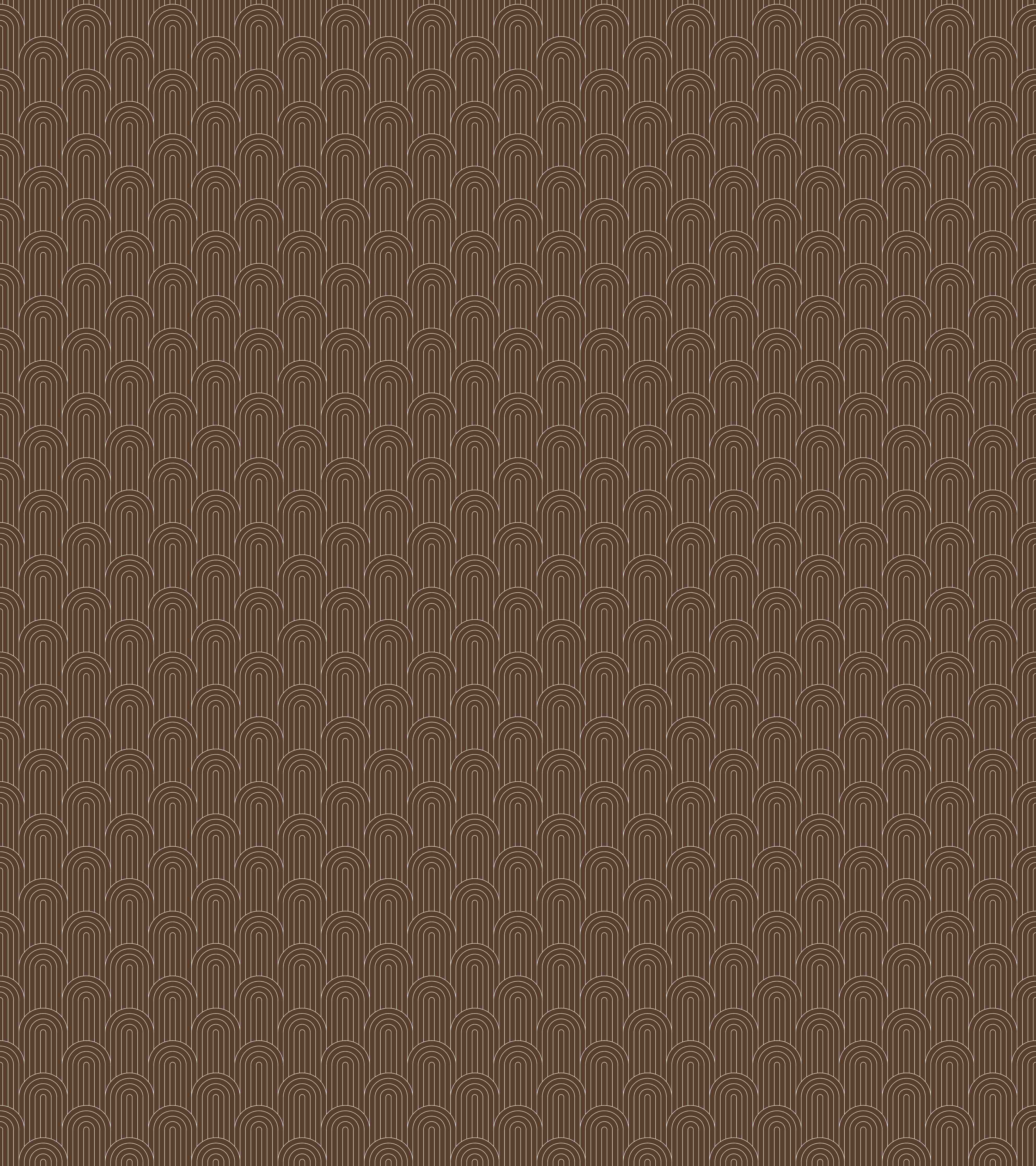 Duschrückwand-Braunes Geometrisches Muster mit feinen Linien