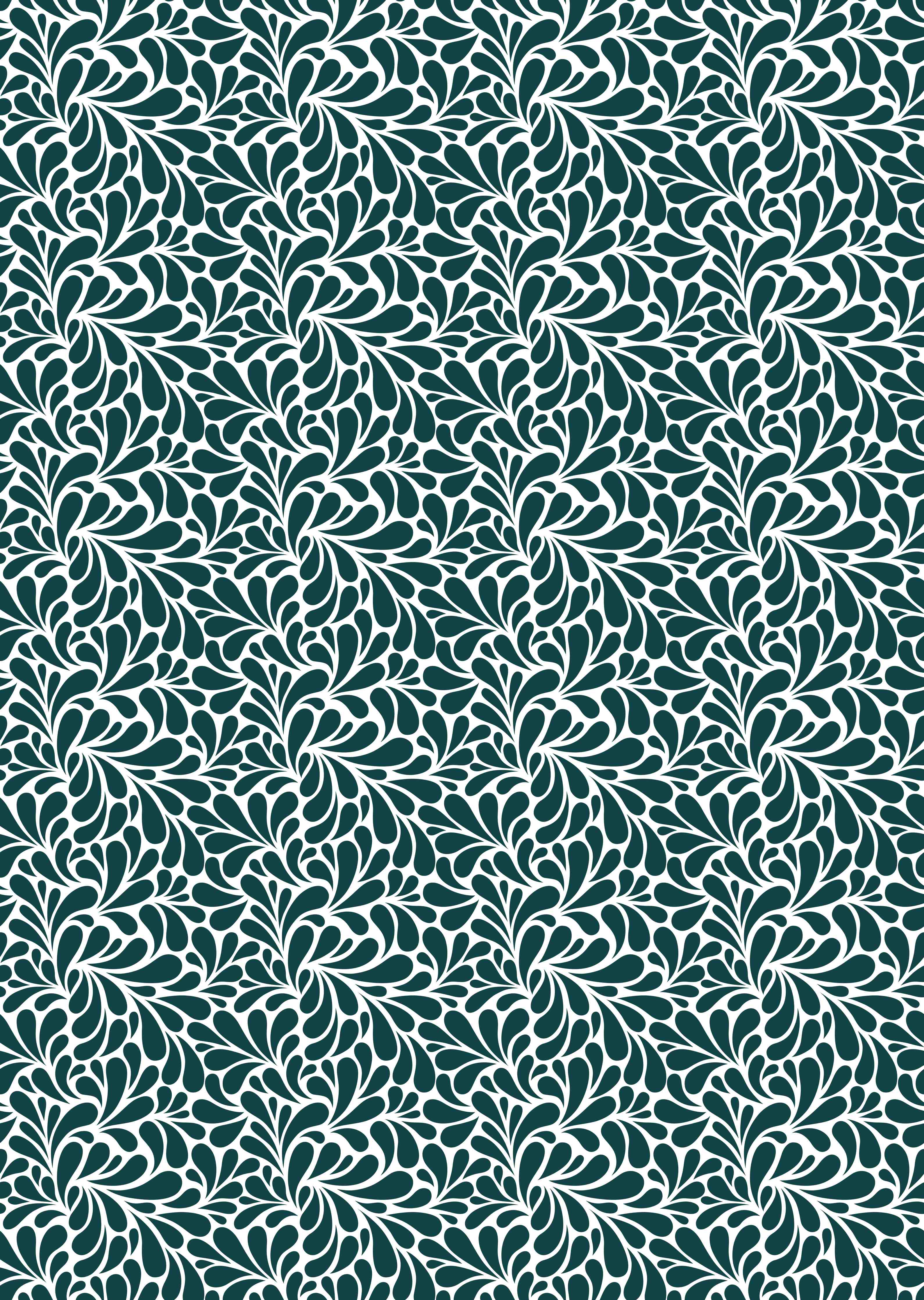 Duschrückwand-Detailliertes Fliesenmuster in Dunkelgrün und Weiß