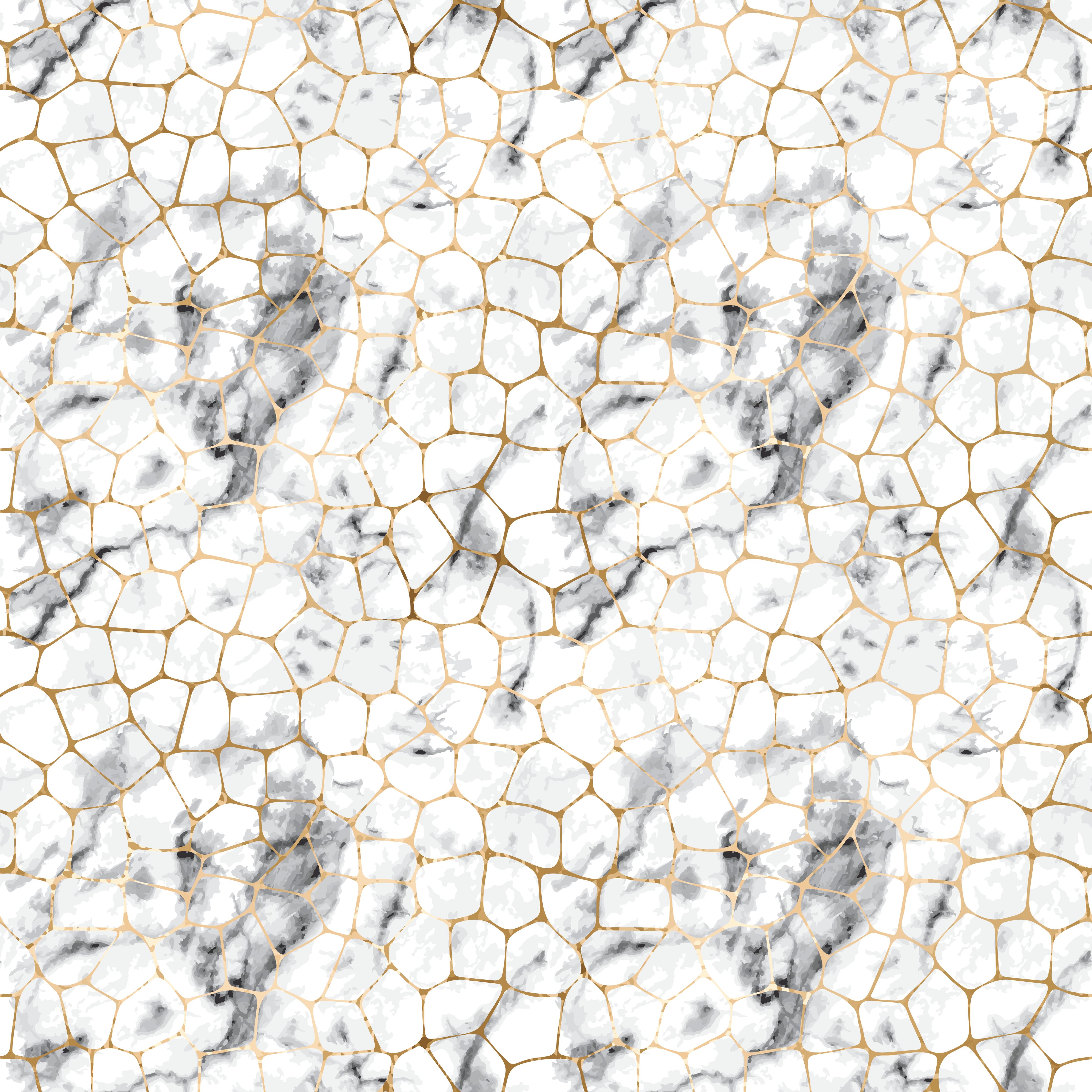 Duschrückwand-Geometrisches Marmormuster in Weiß-Grau