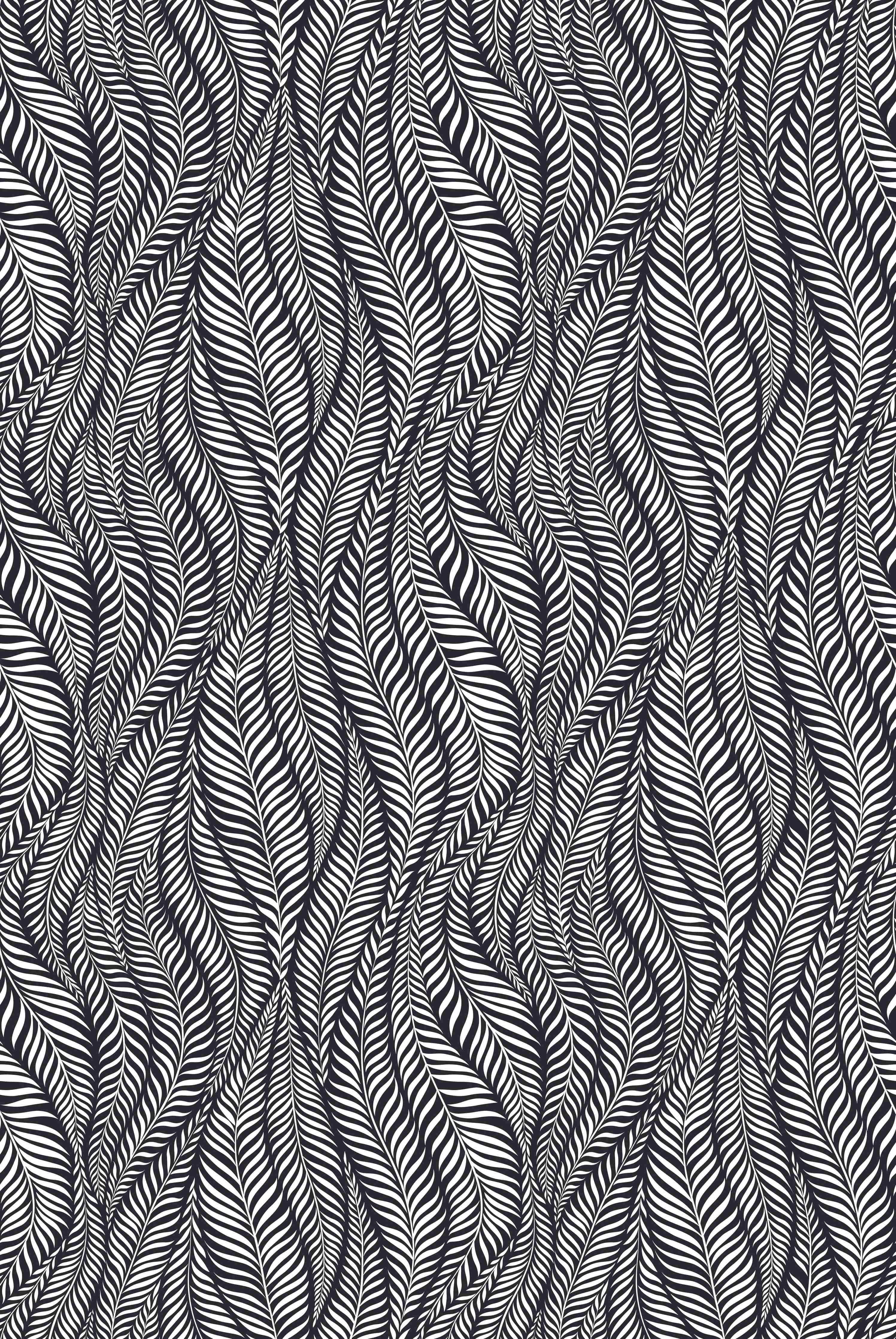 Duschrückwand-Graue Linien im Schwarz-Weiß-Muster