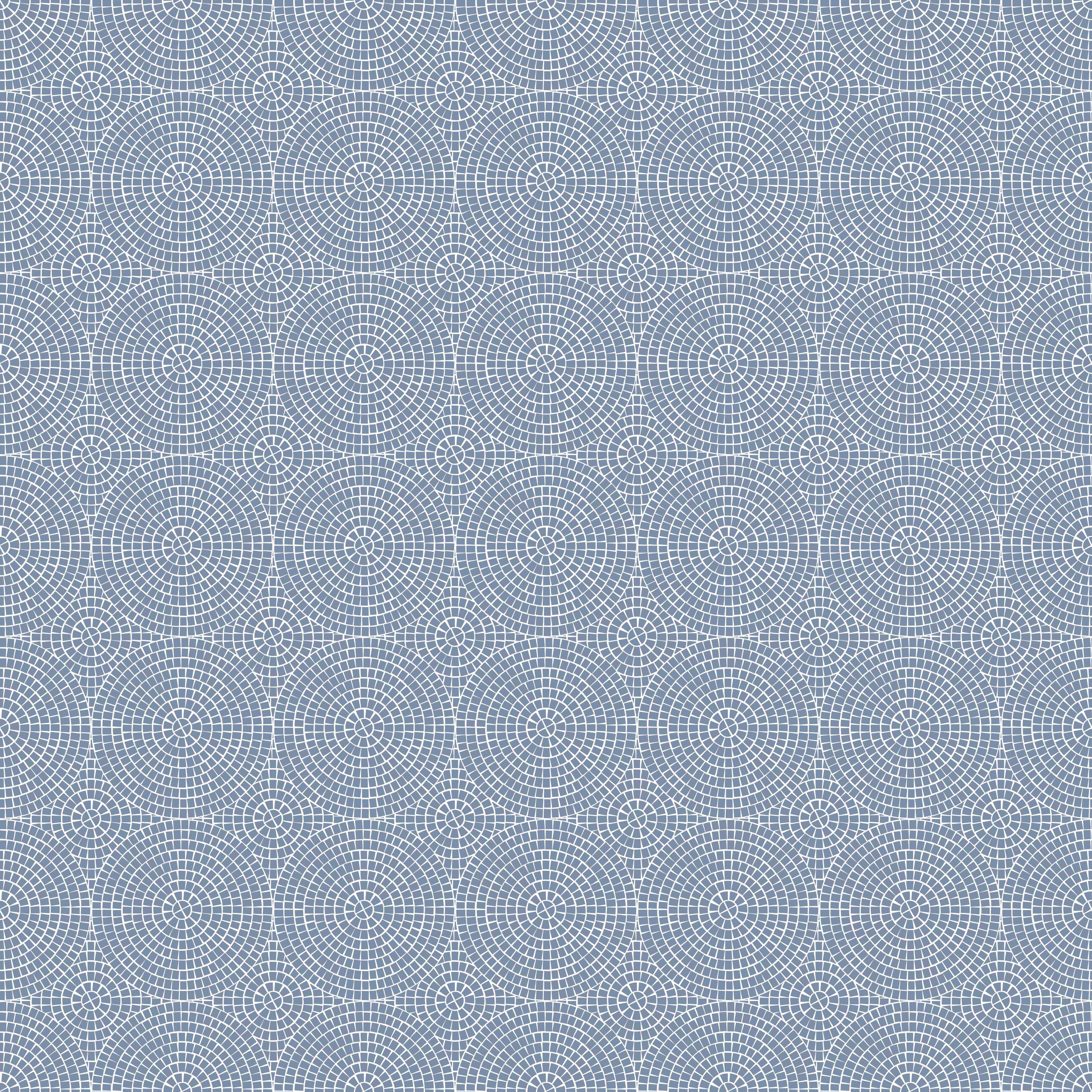 Duschrückwand-Harmonisches geometrisches Muster in Blau-Grau