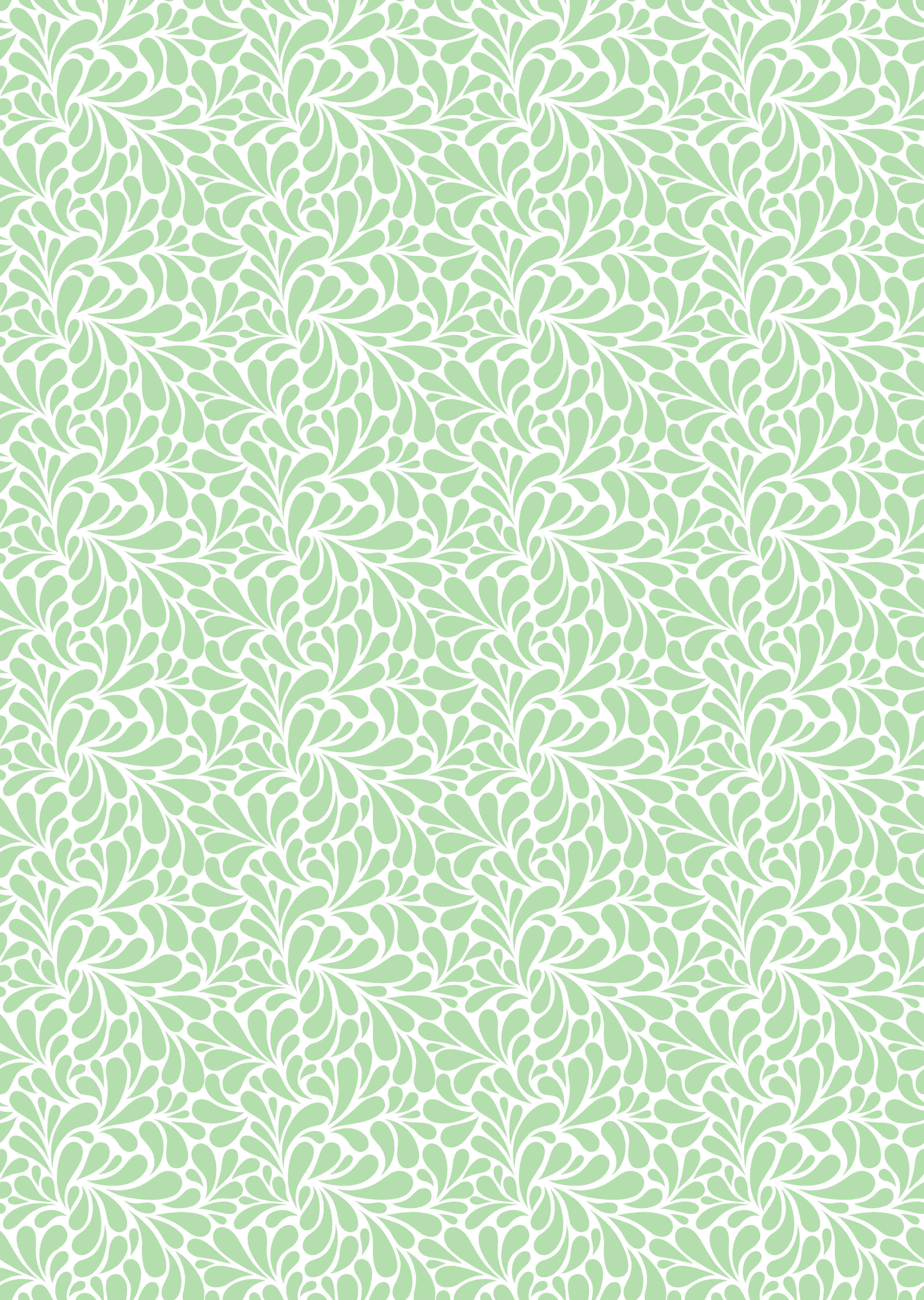Duschrückwand-Heller grüner Blattmuster