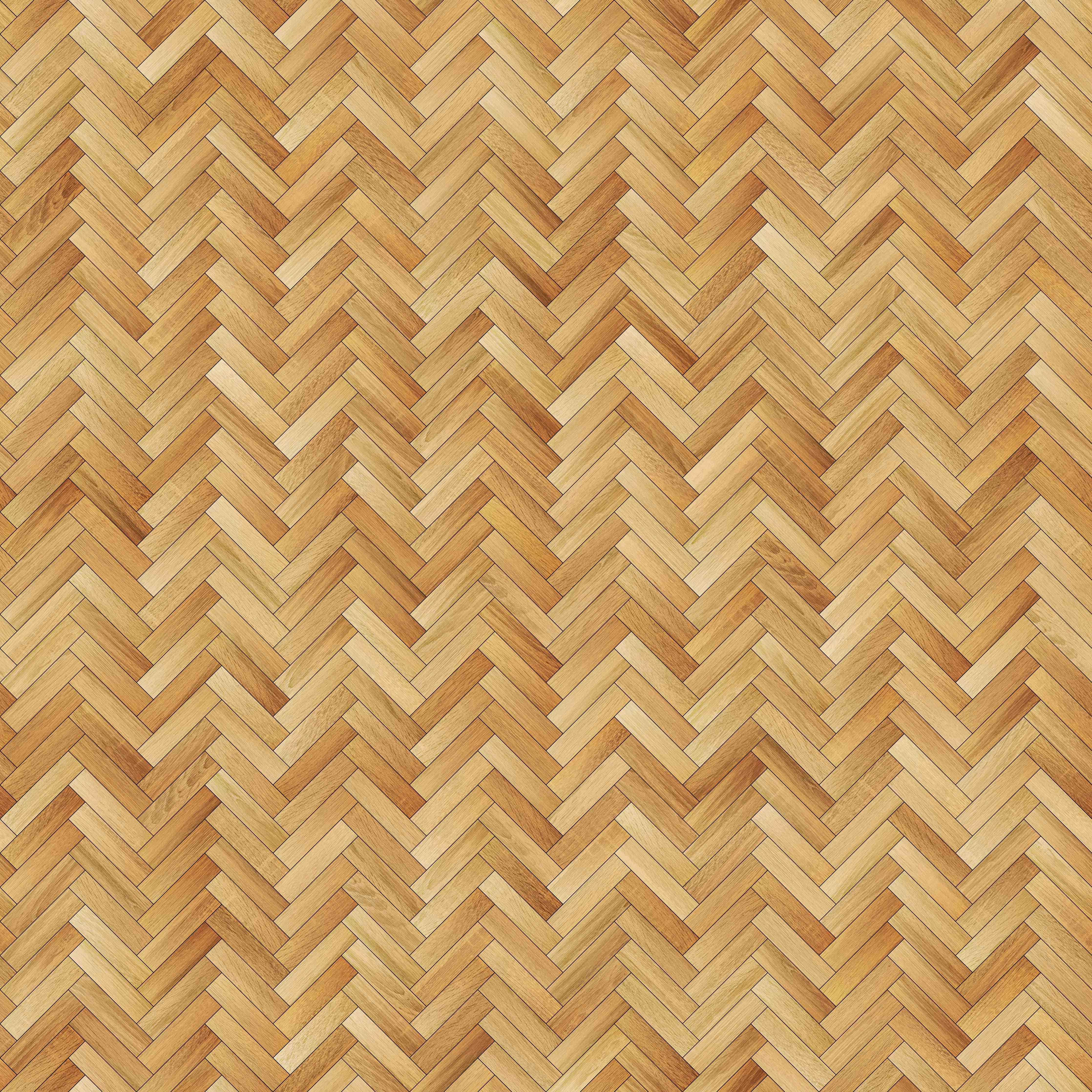 Duschrückwand-Helles Holzparkett mit Zickzack-Muster