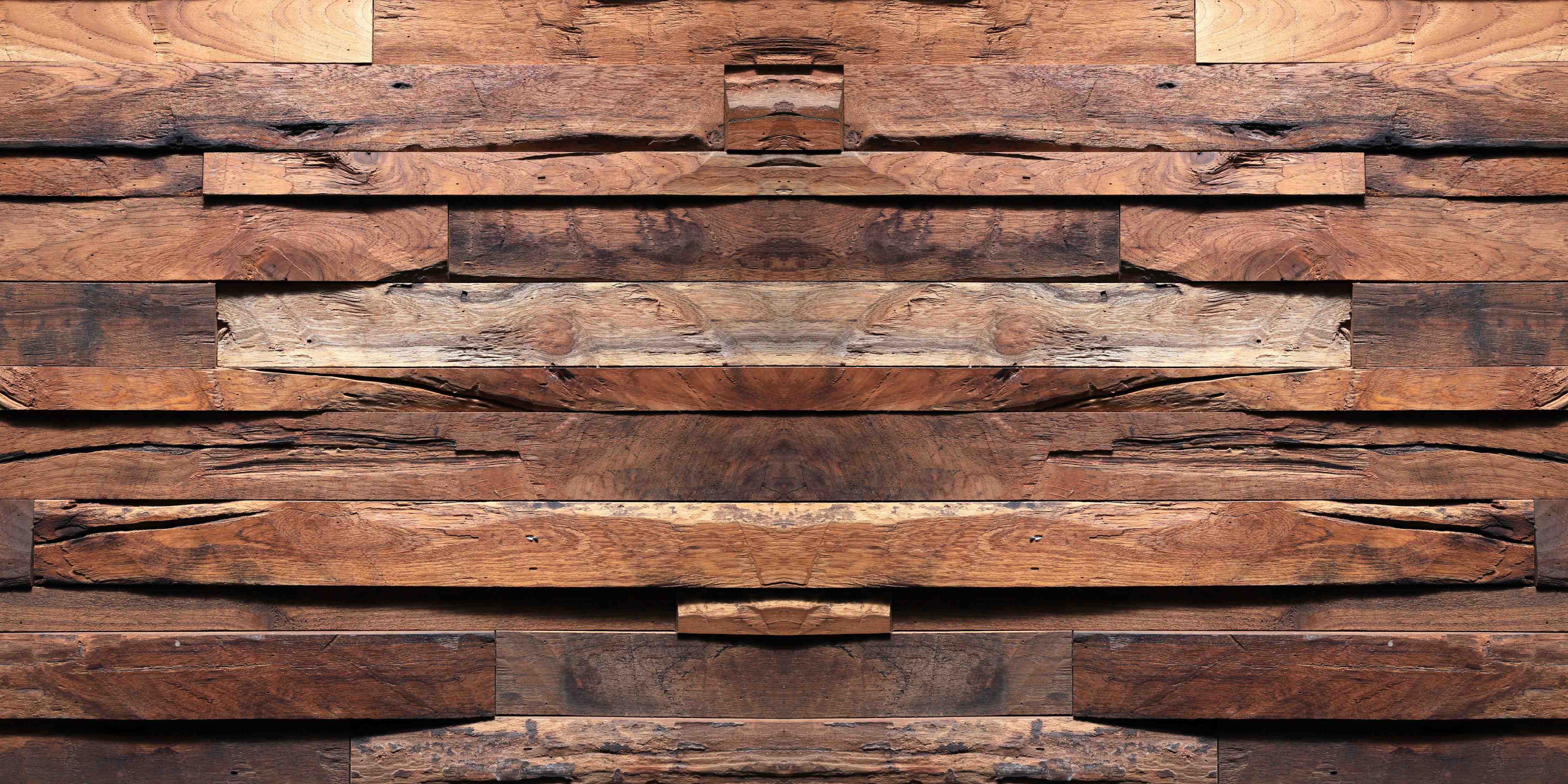 Duschrückwand-Moderne Holzvertäfelung in Grautönen