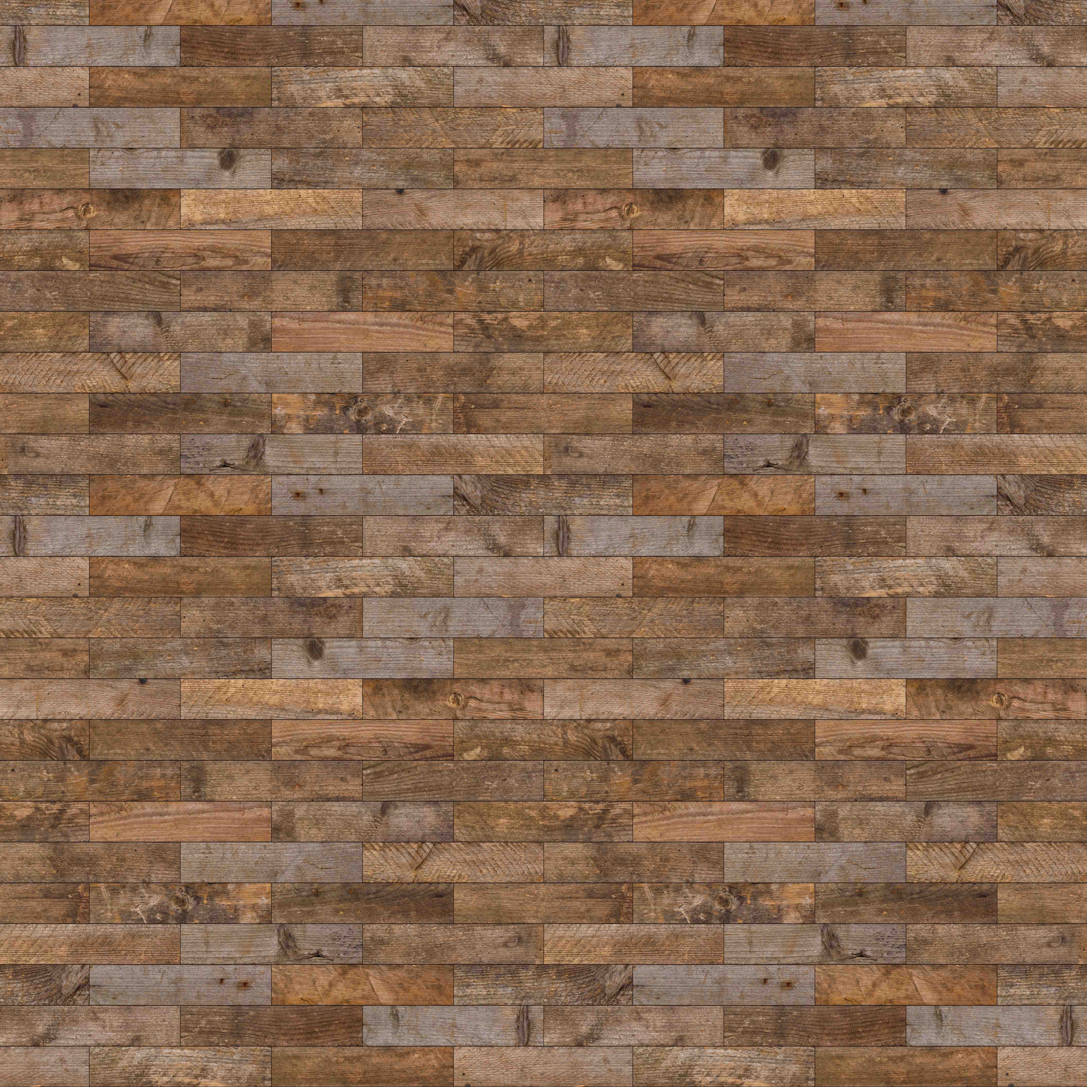 Duschrückwand-Rustikale Holzoptik mit warmen Braun- und Grautönen