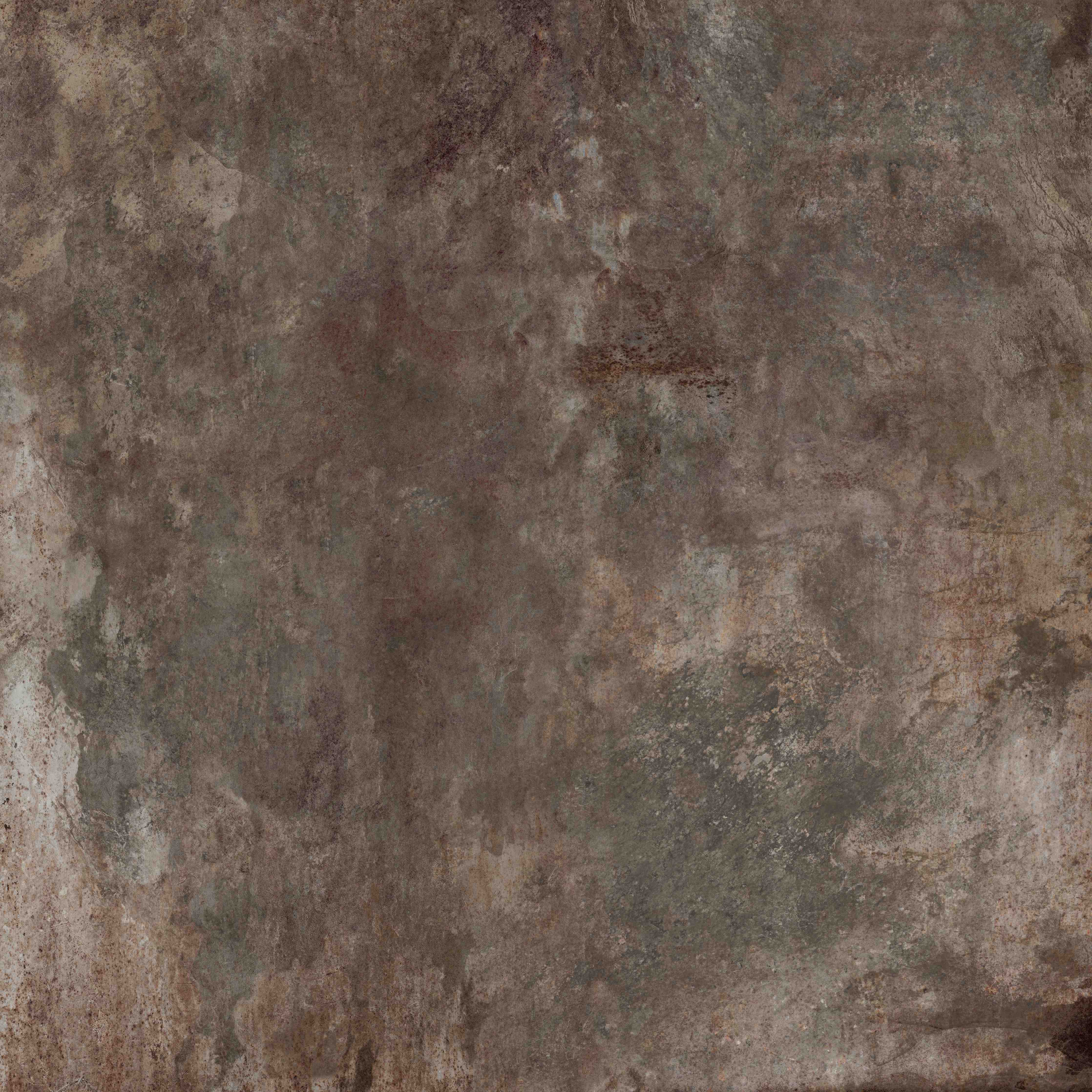 Duschrückwand-Rustikale Metalltextur mit erdigen Tönen