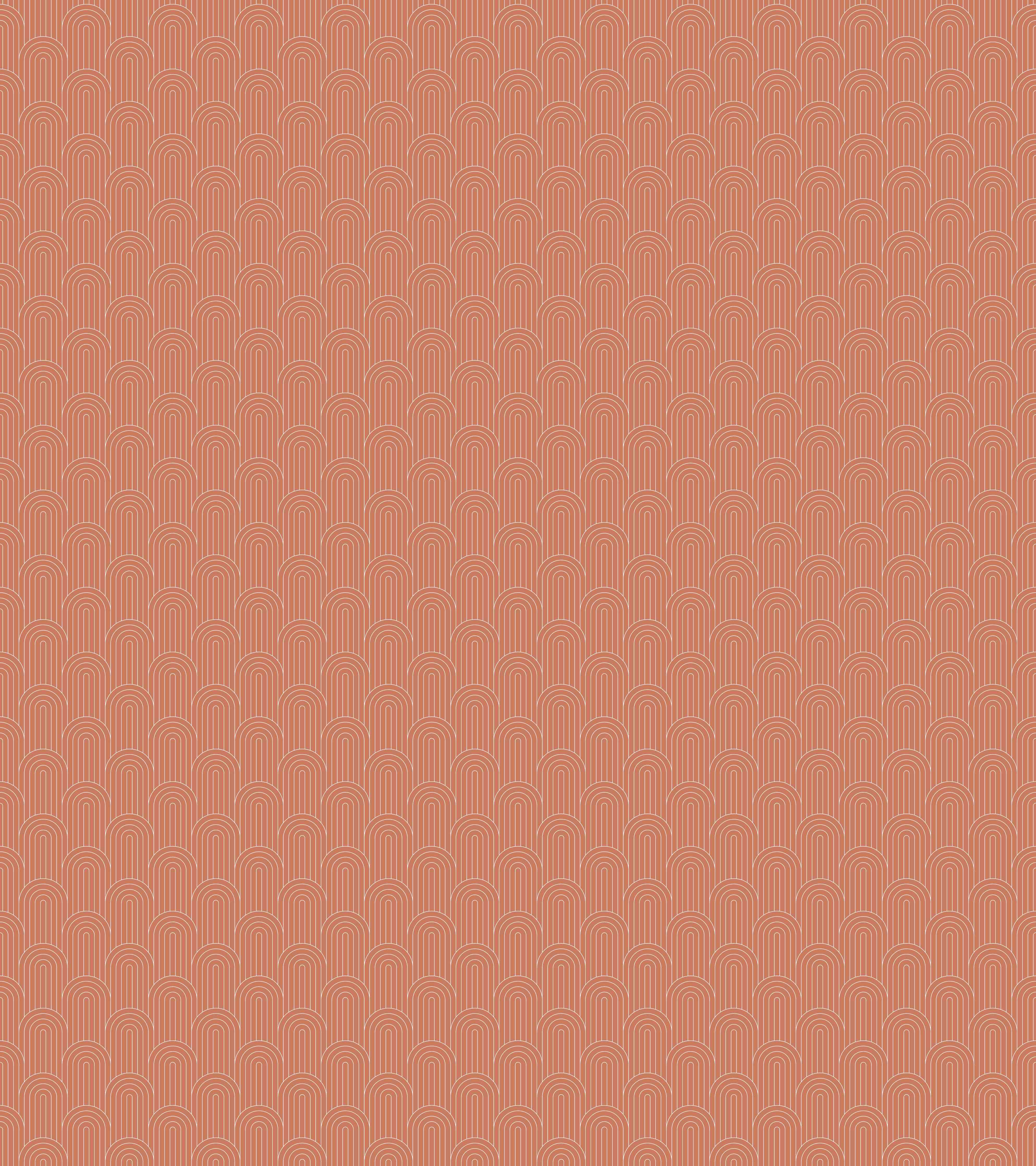Duschrückwand-Warmer Terrakotta-Design mit dezenter Musterung