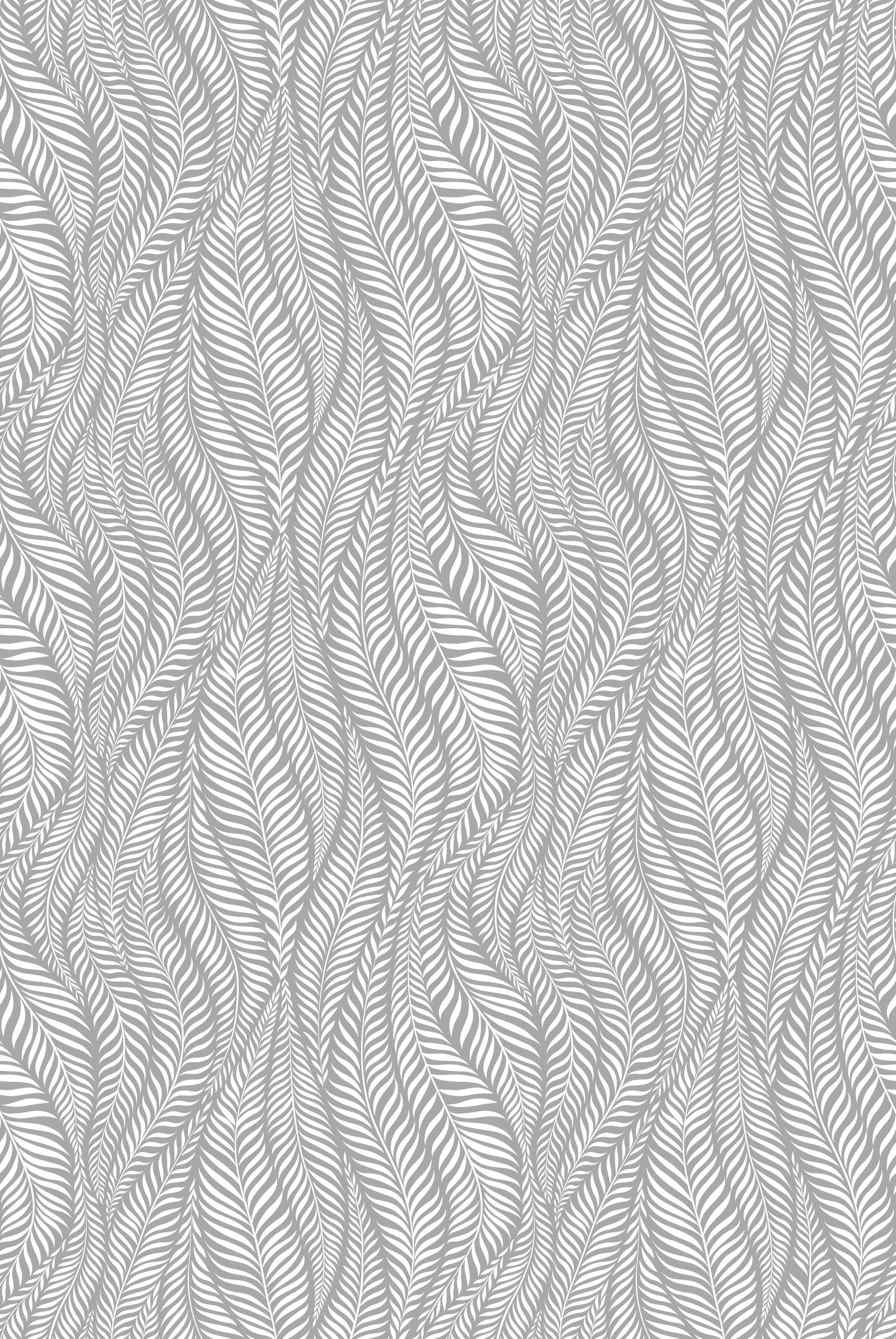 Duschrückwand-Weiße Blatt-Muster mit grauer Struktur