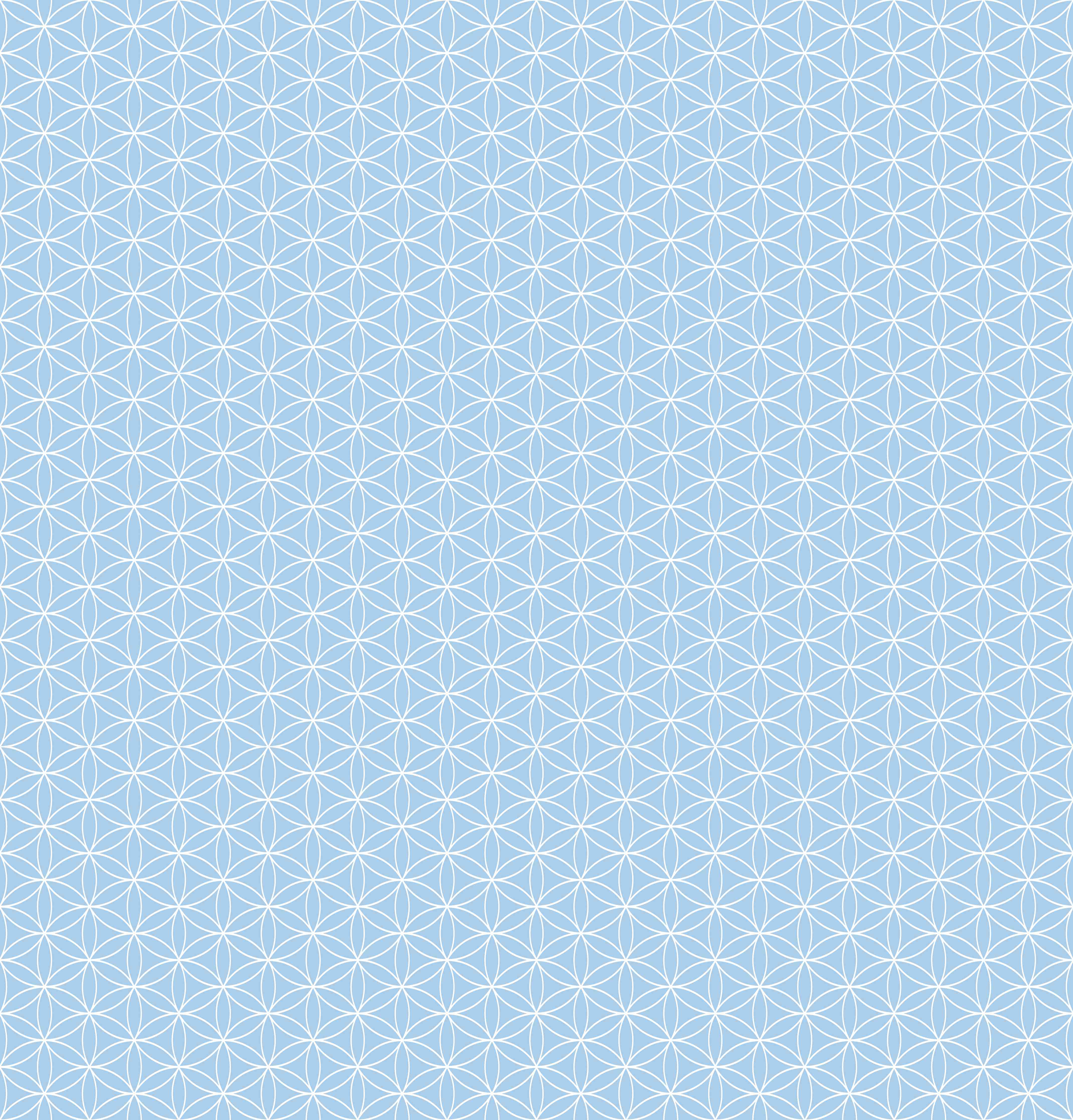 Duschrückwand-Zartblaue geometrische Musterwand