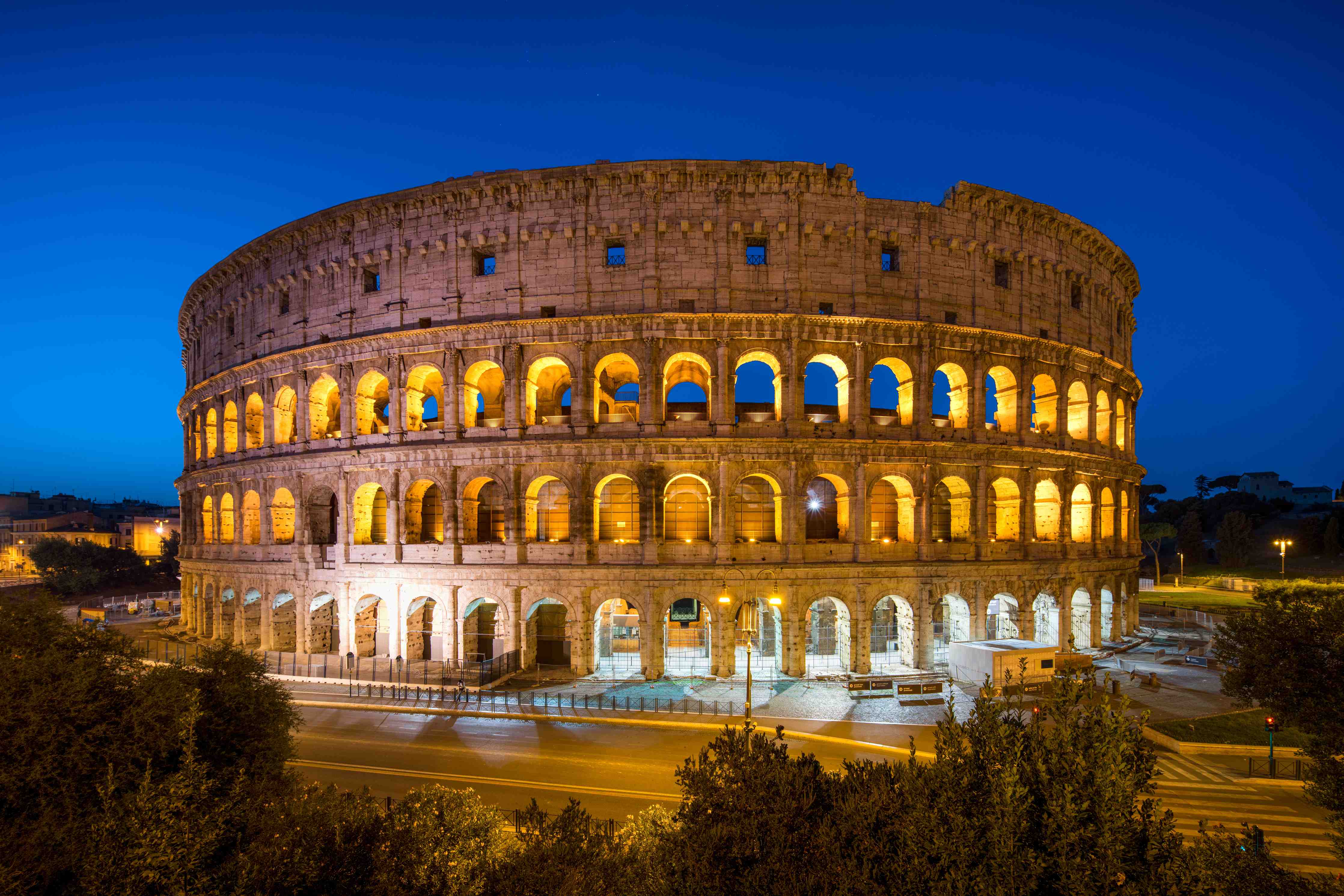 Große Wandbilder- Kolosseum in Rom - Italien