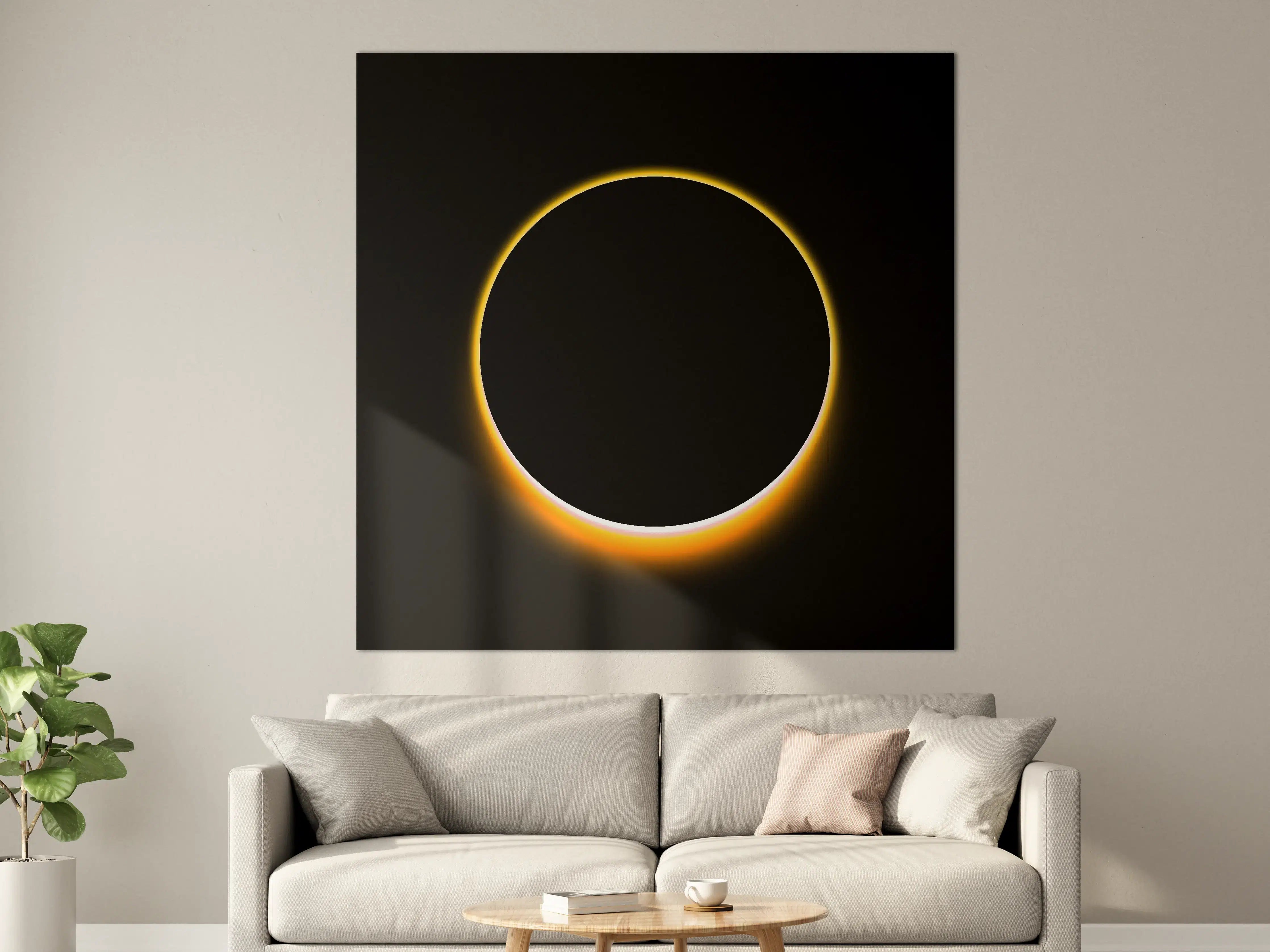 Große Wandbilder - Totale Sonnenfinsternis
