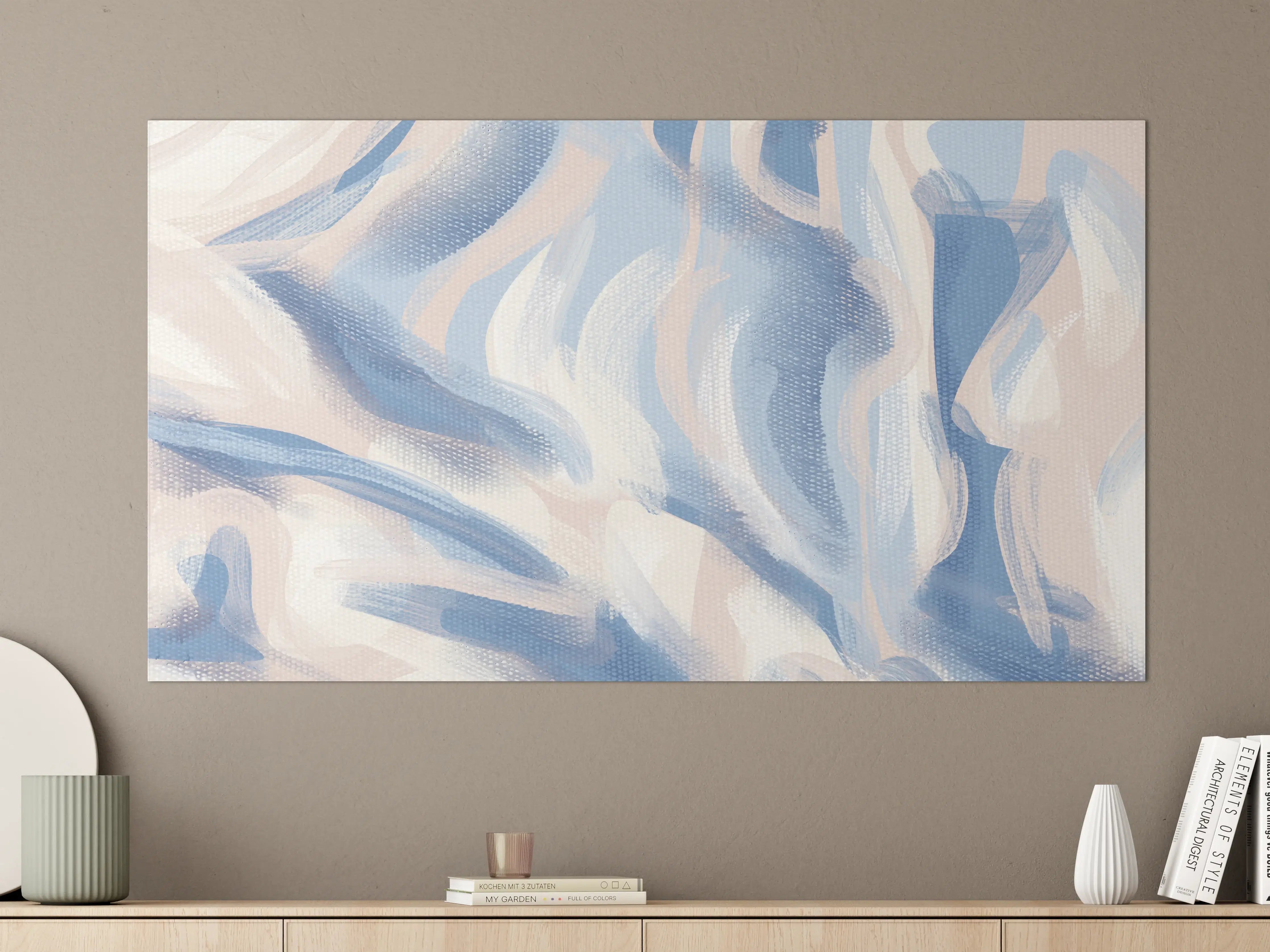 Große Wandbilder - Abstrakte Acryl-Kunstleinwand