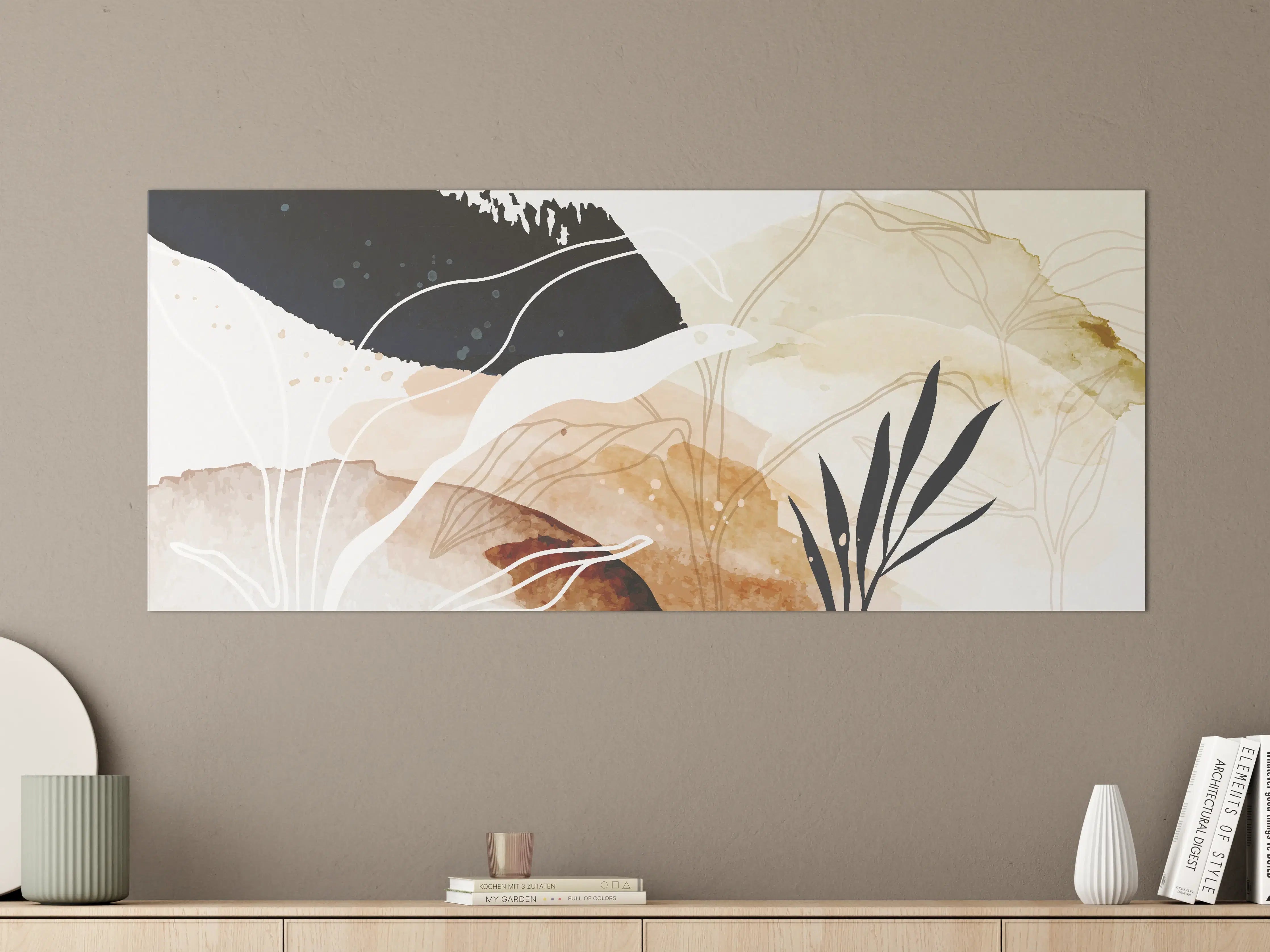 Große Wandbilder - Abstrakte Natur Kunst