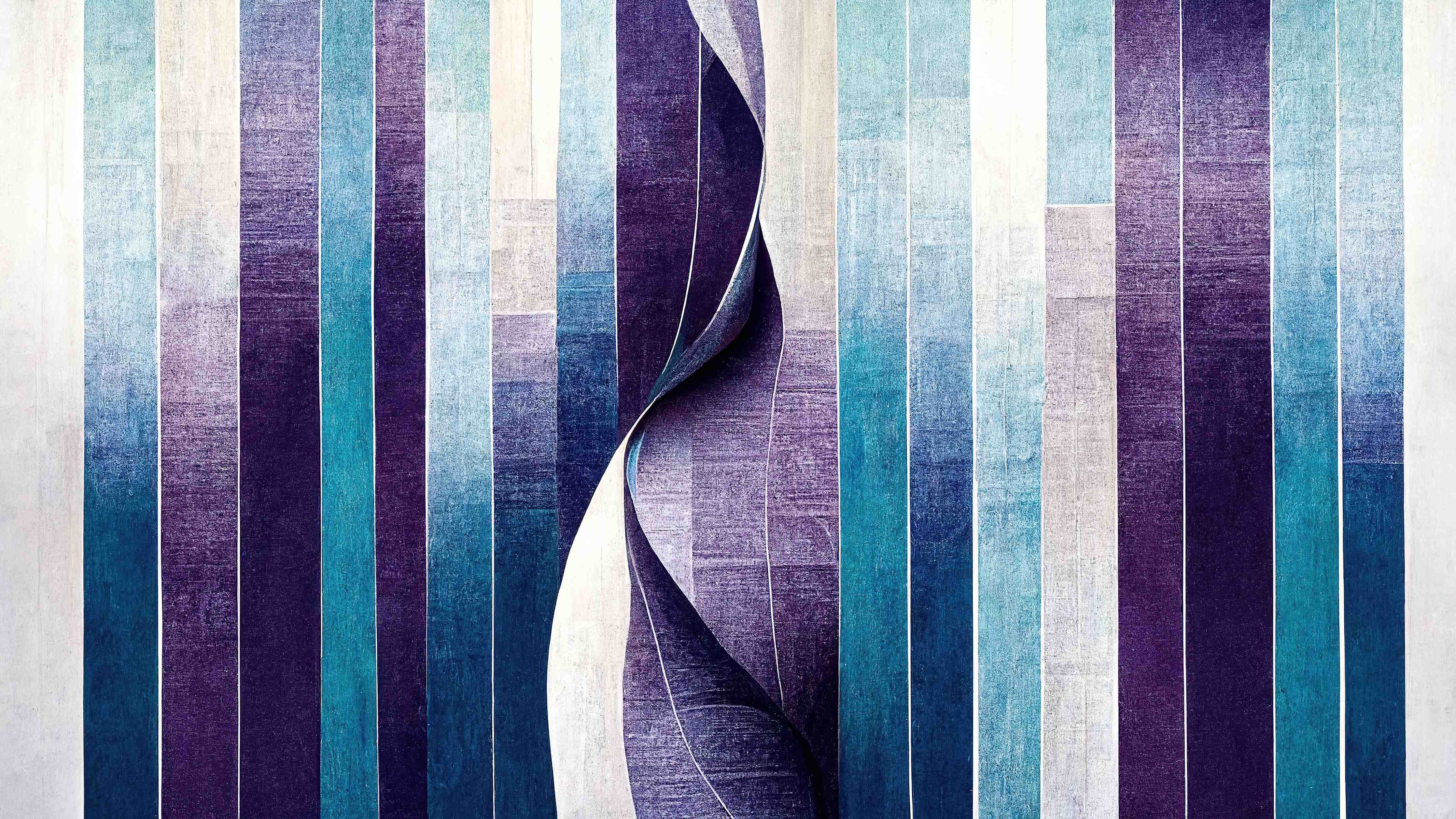 Große Wandbilder-Abstrakte Organische Linien Wallpaper