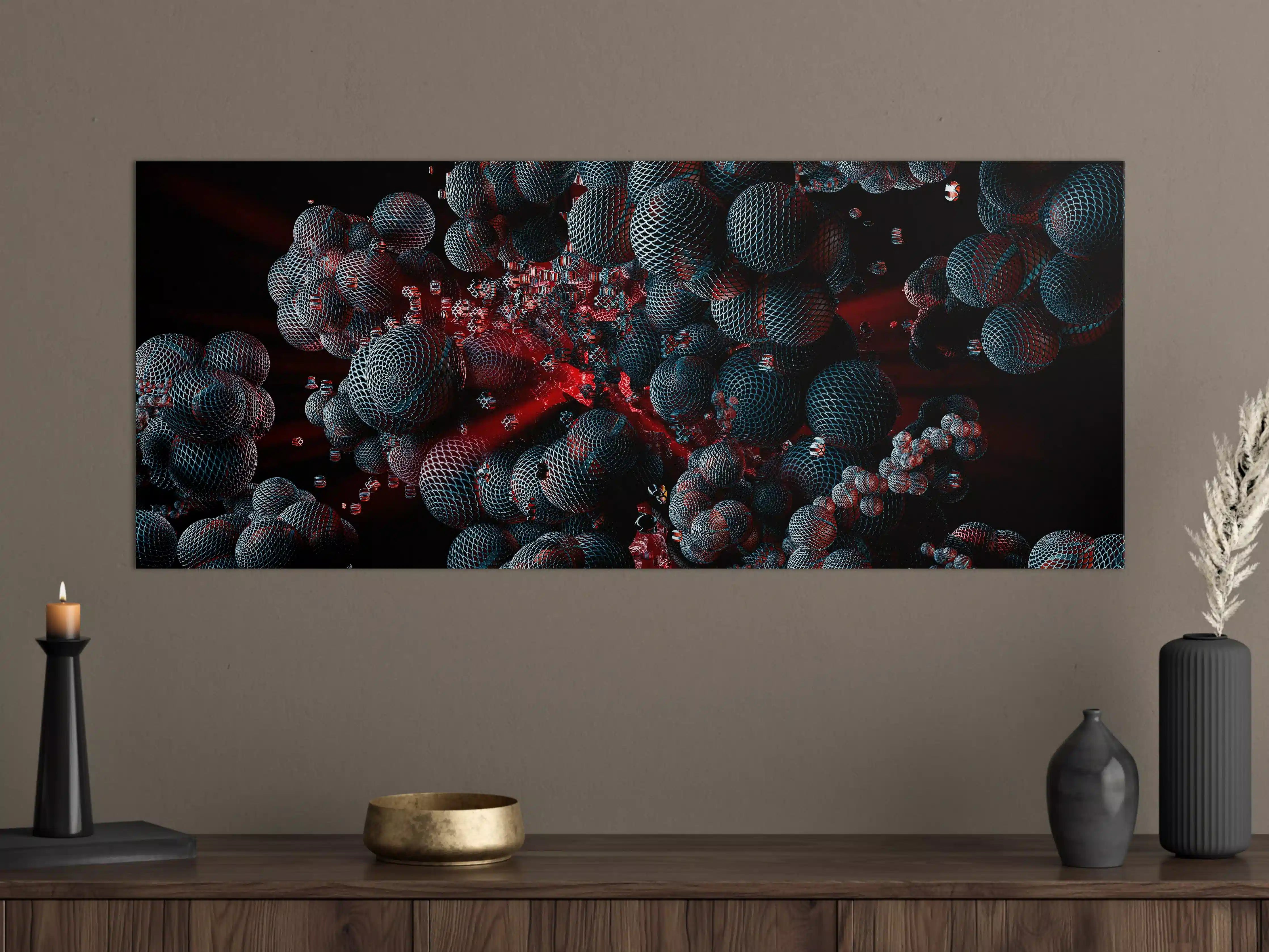 Große Wandbilder - Abstrakte Technologie - 3D Rendering