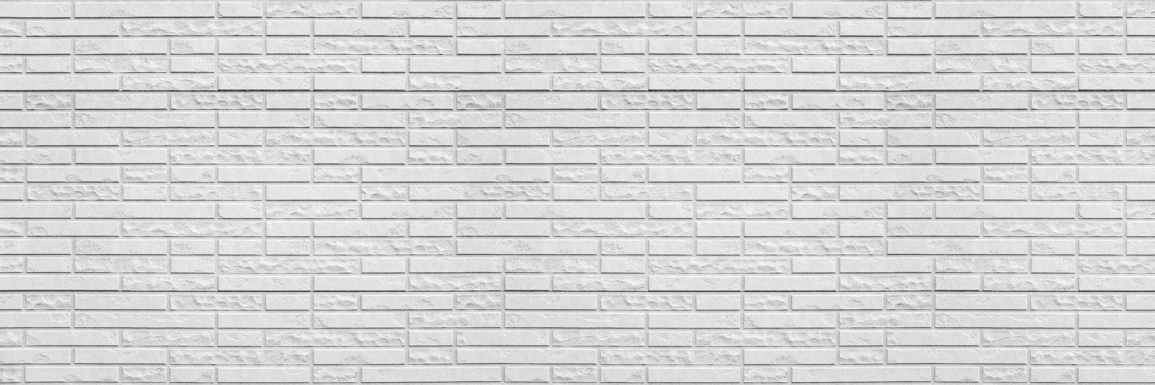 Große Wandbilder-Abstrakte weiße Backsteinmauer