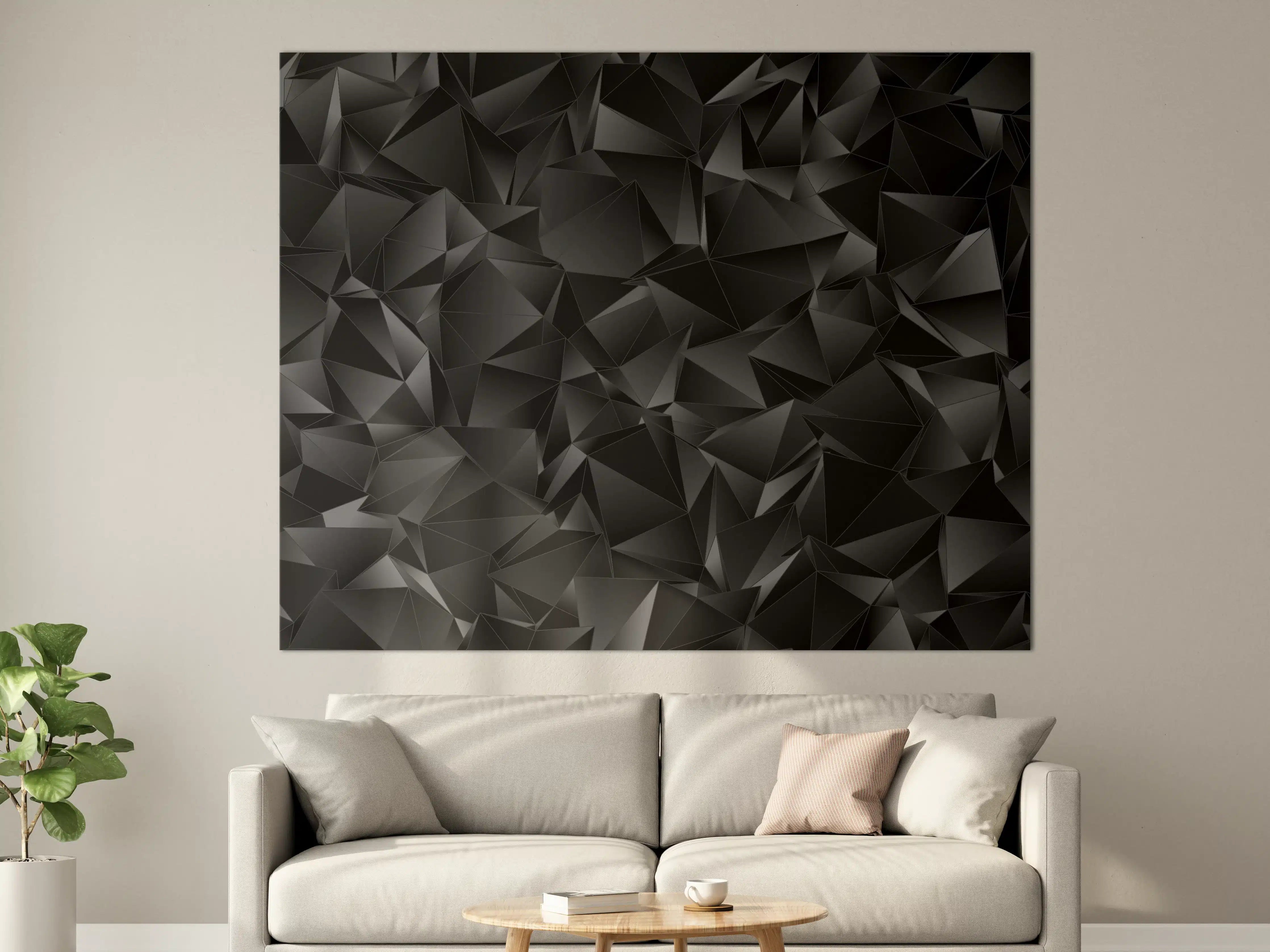 Große Wandbilder - Abstrakter Hintergrund Polygonale Textur