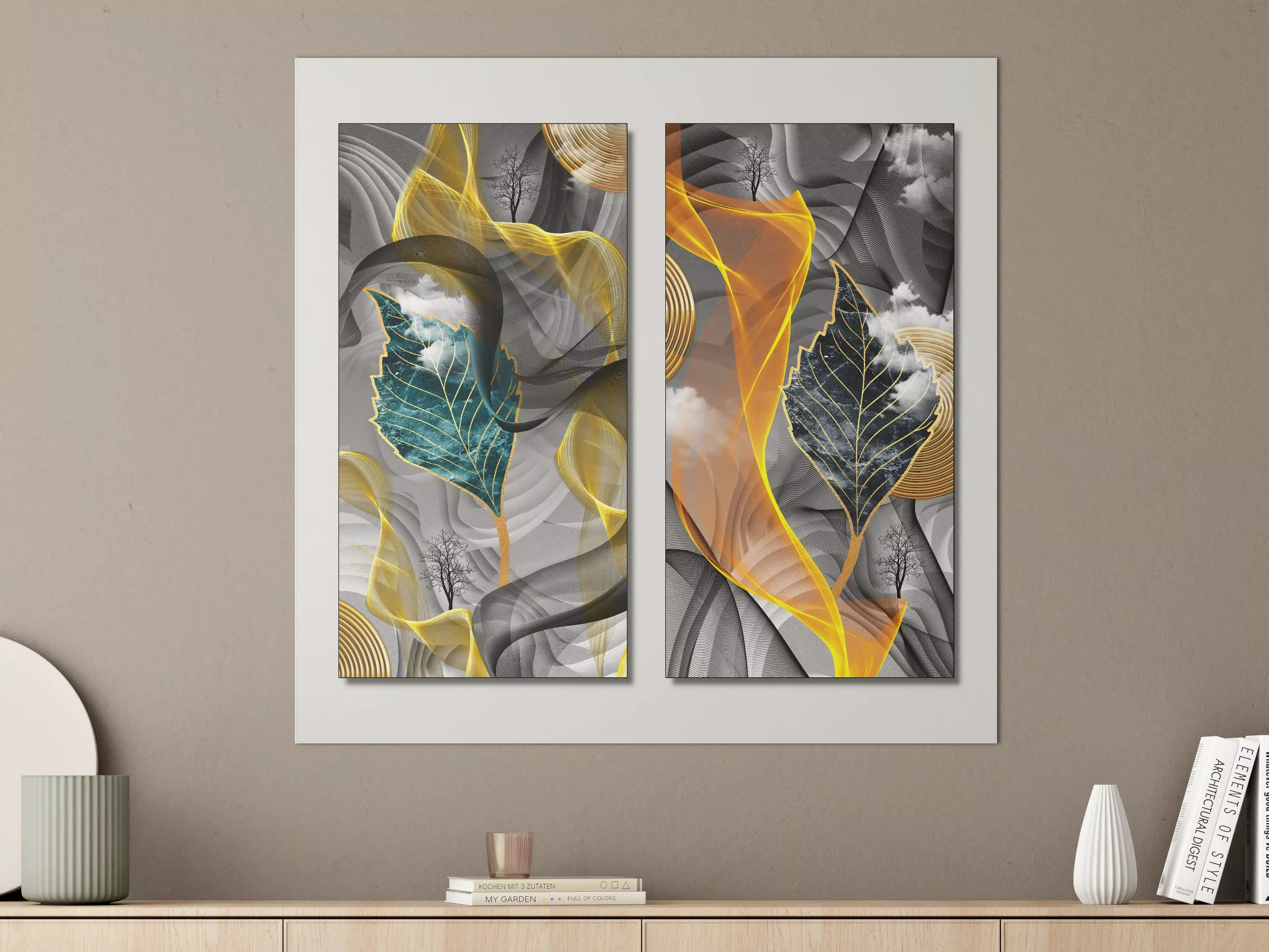Große Wandbilder - Abstraktes 3D Design