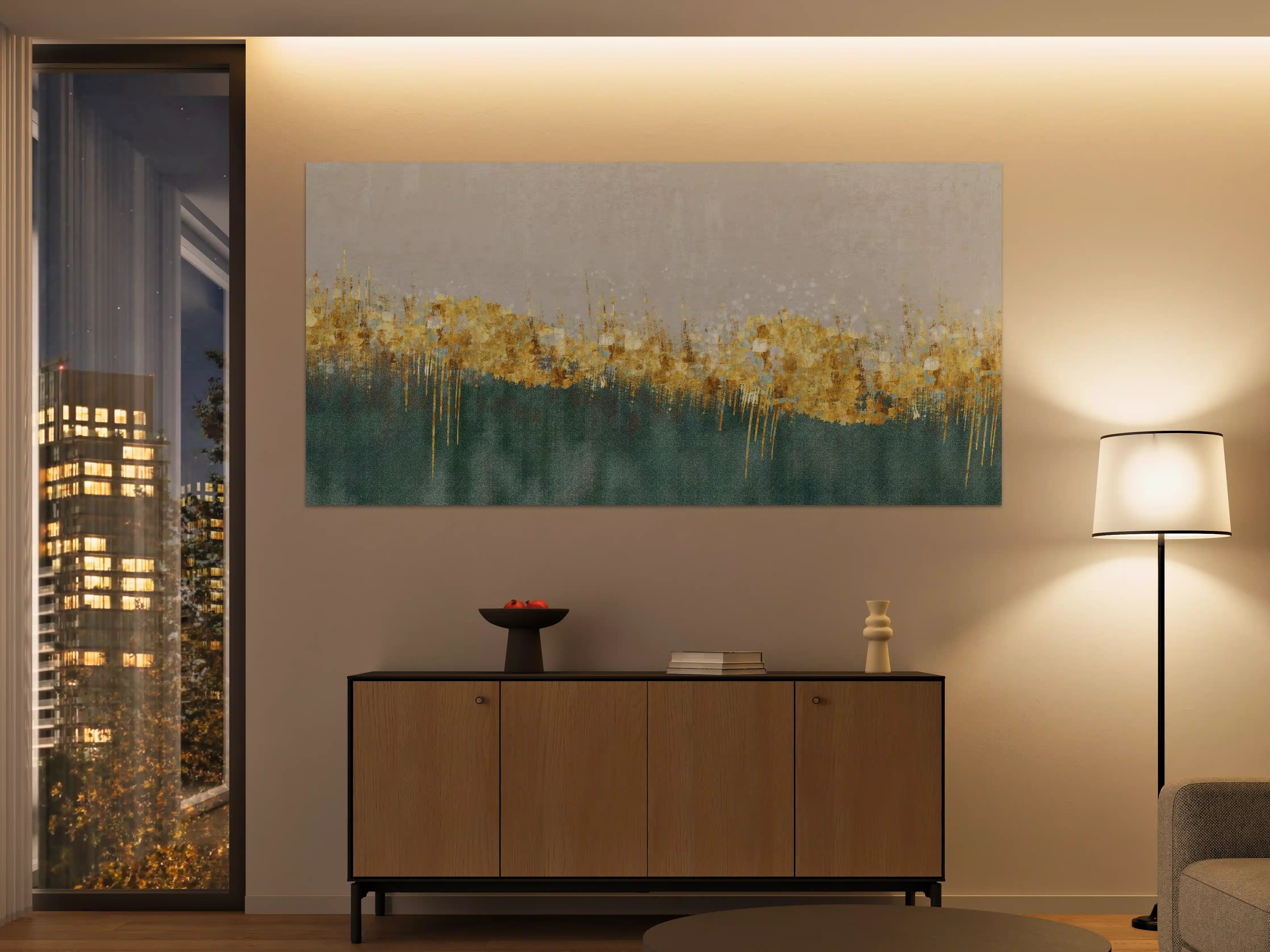 Große Wandbilder - Abstraktes Design - Kunsttapete
