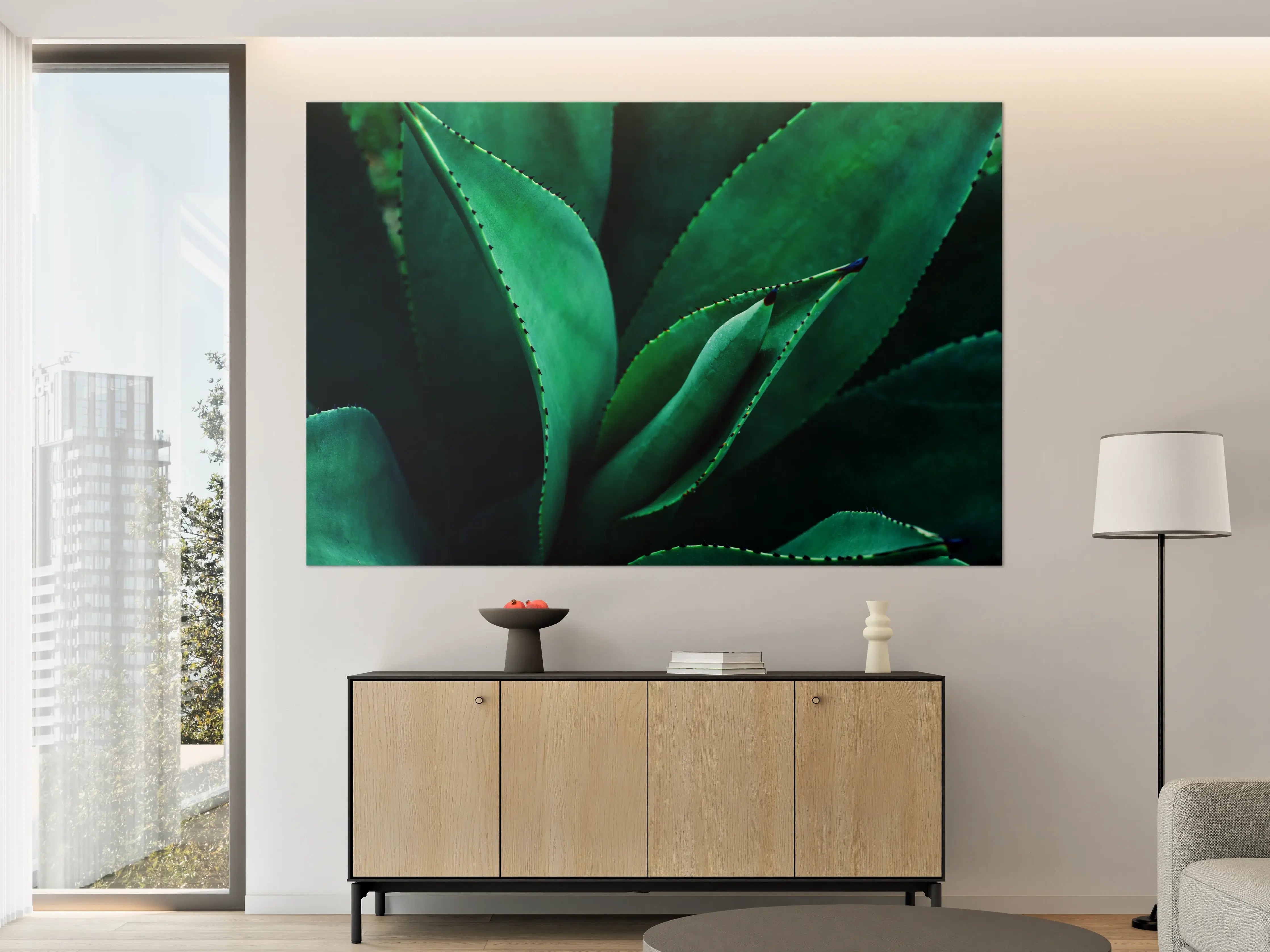 Große Wandbilder - Agave Kaktus - Nahaufnahme