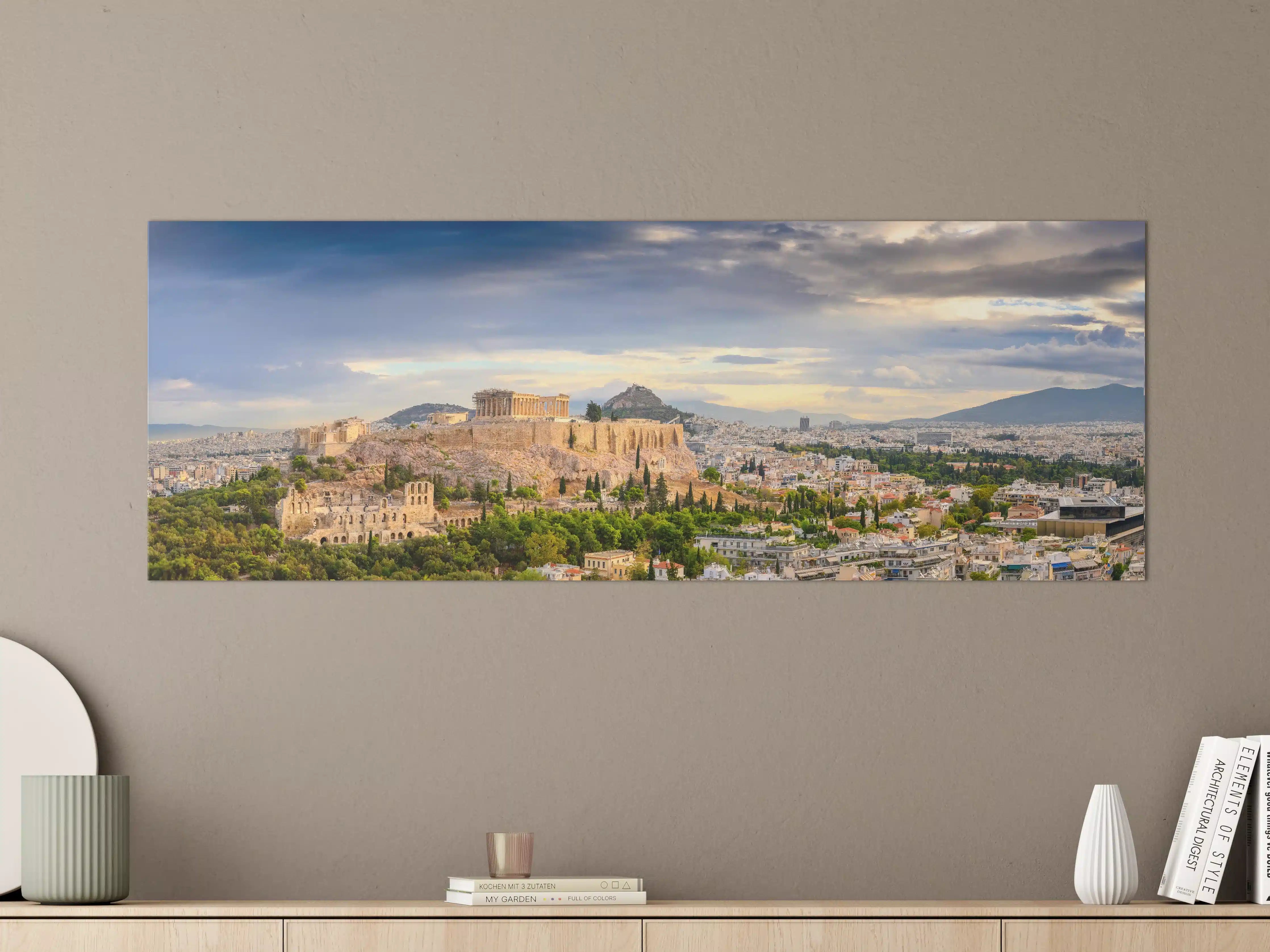 Große Wandbilder - Akropolis Athen Panorama