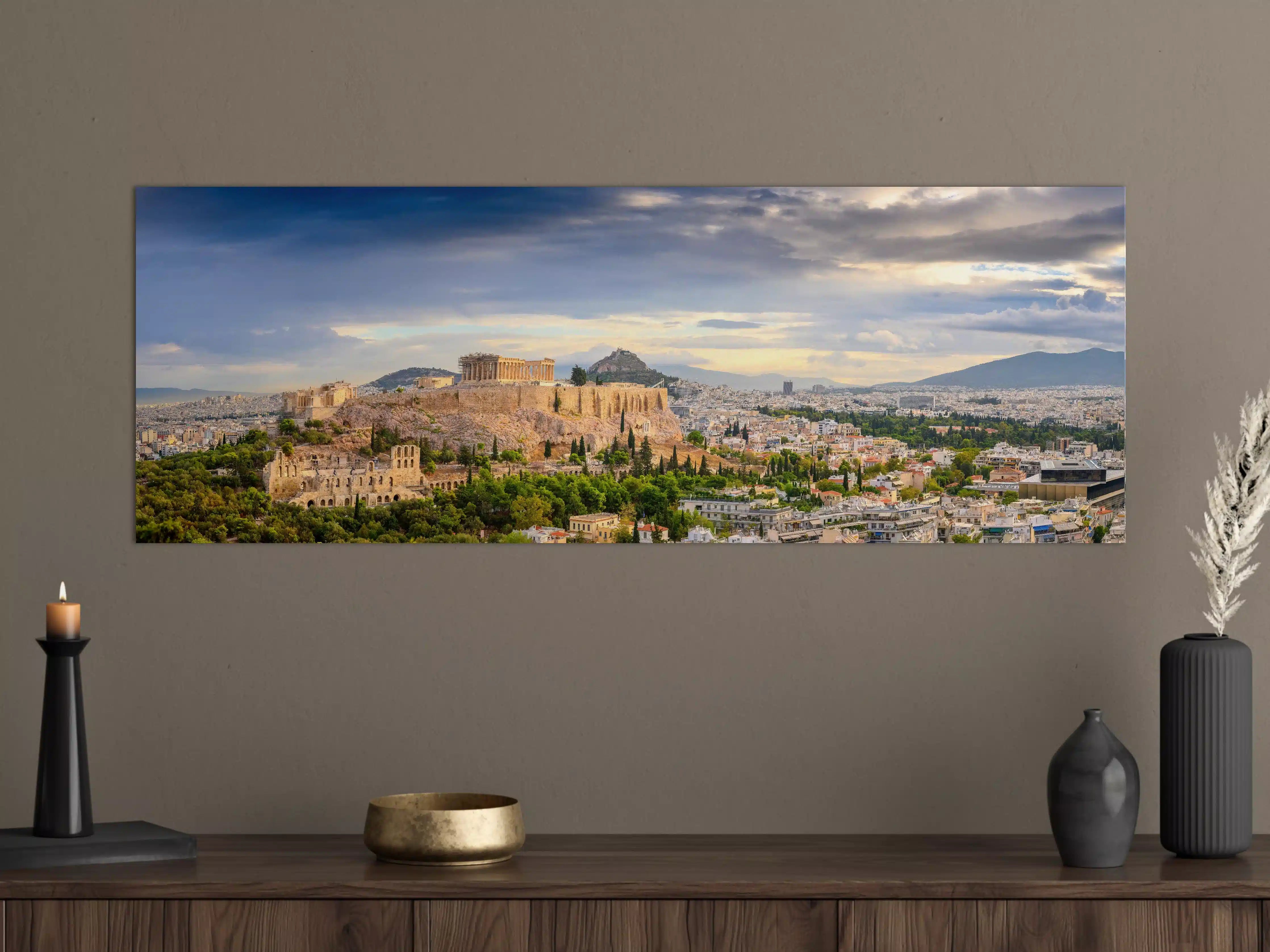 Große Wandbilder - Akropolis Athen Panorama