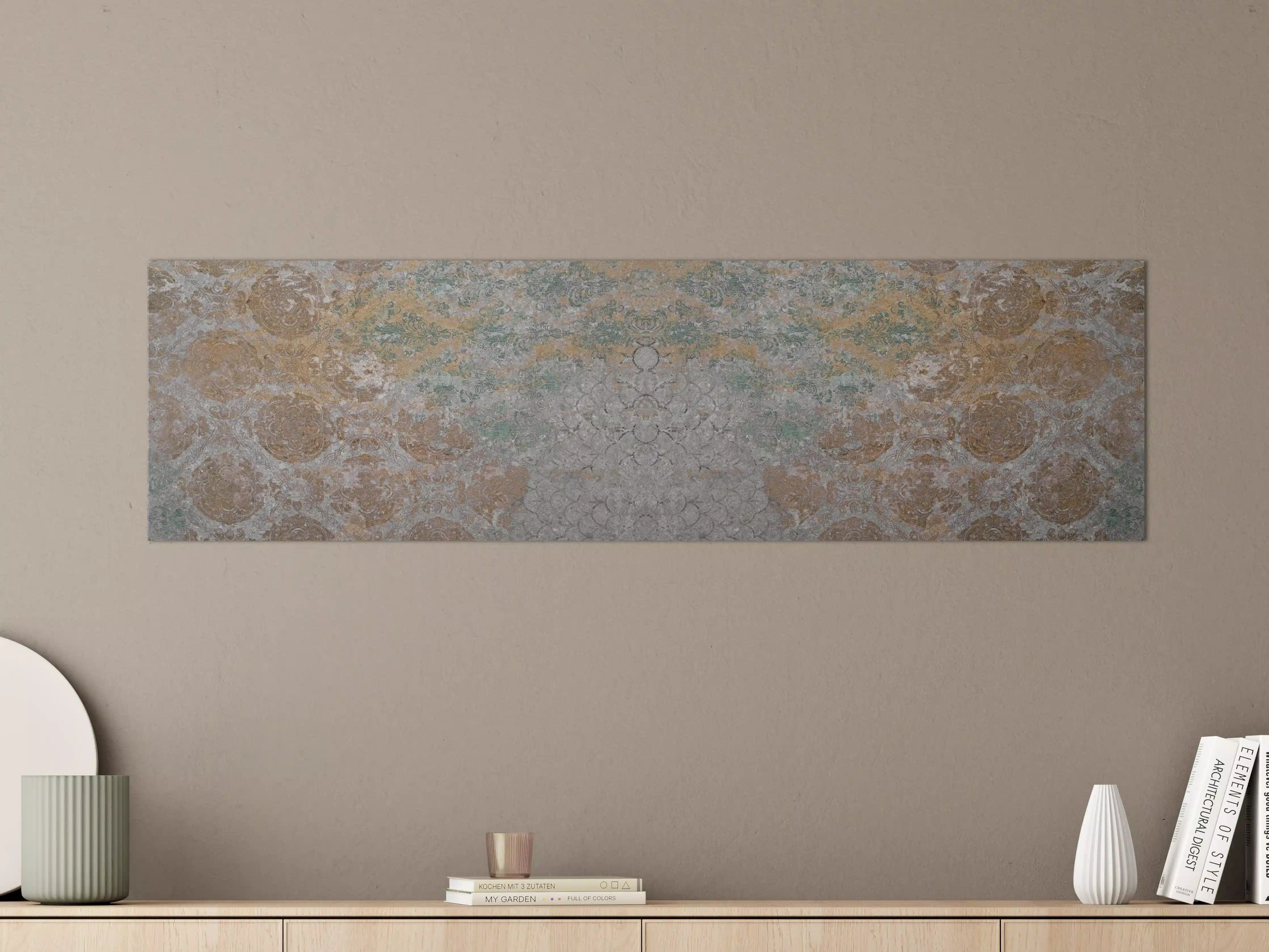 Große Wandbilder - Alte shabby Patchwork Motiv