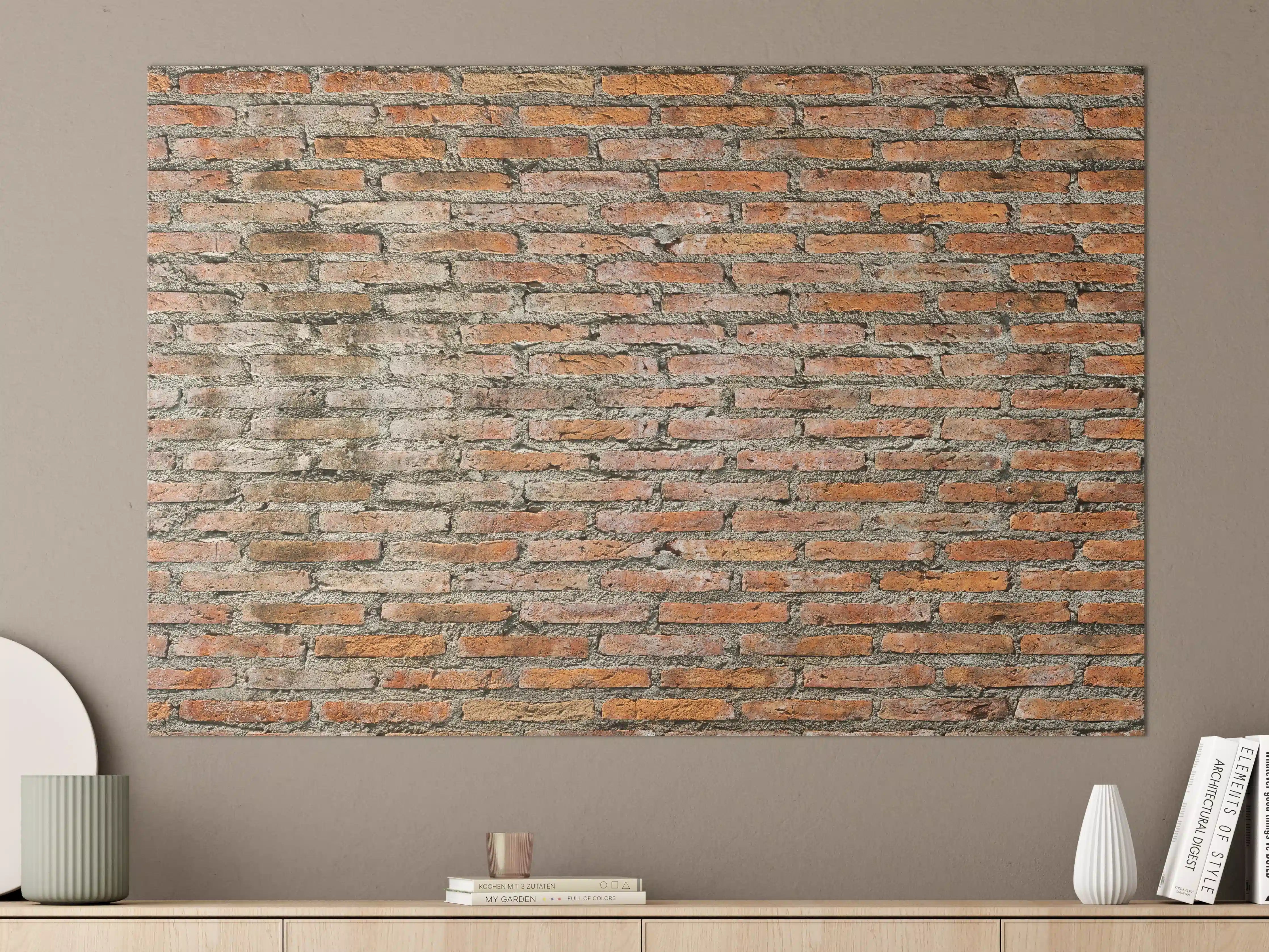 Große Wandbilder - Alter Backstein - Textur
