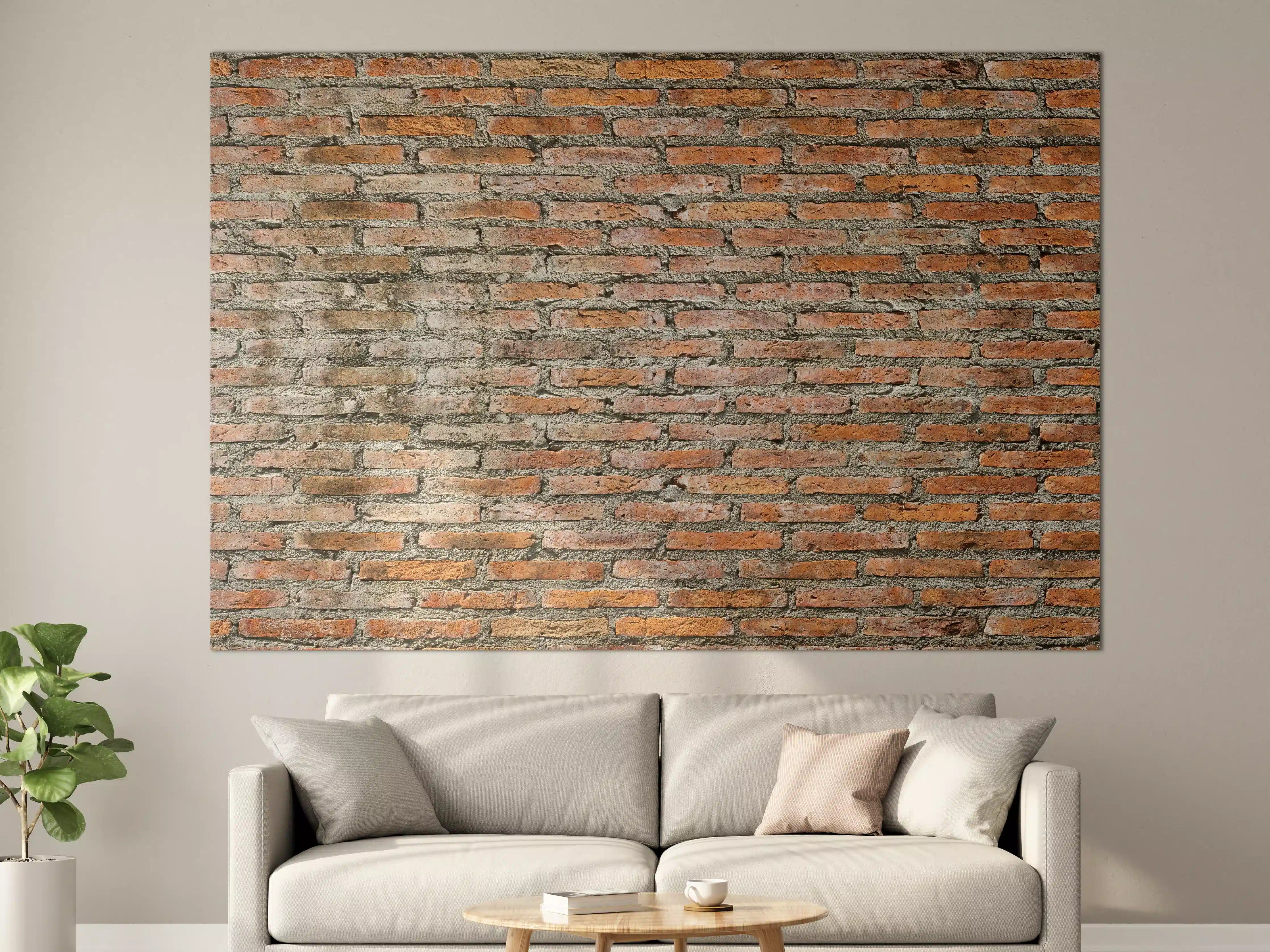 Große Wandbilder - Alter Backstein - Textur