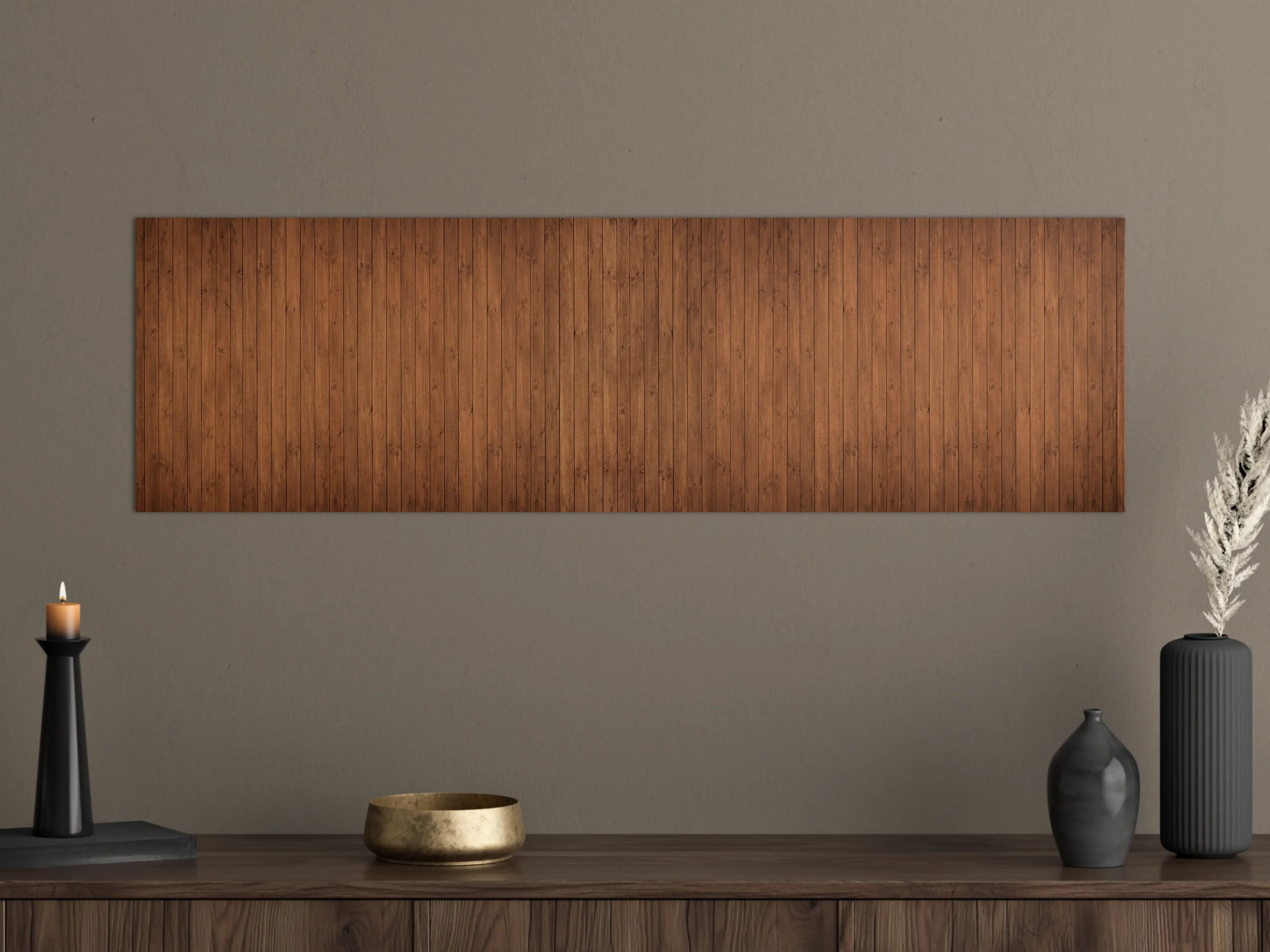 Große Wandbilder - Altholz Textur Braun Hintergrund