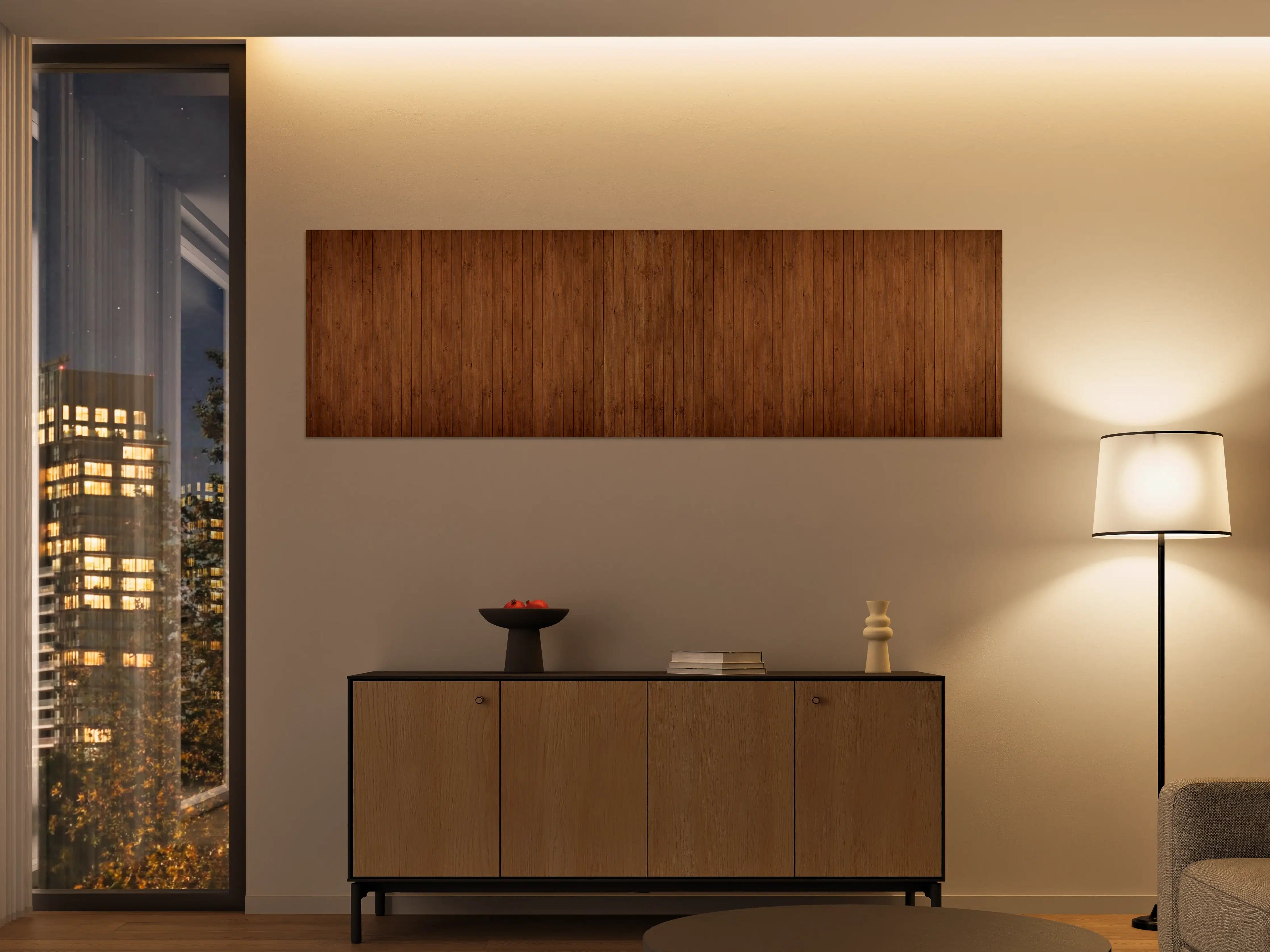 Große Wandbilder - Altholz Textur Braun Hintergrund