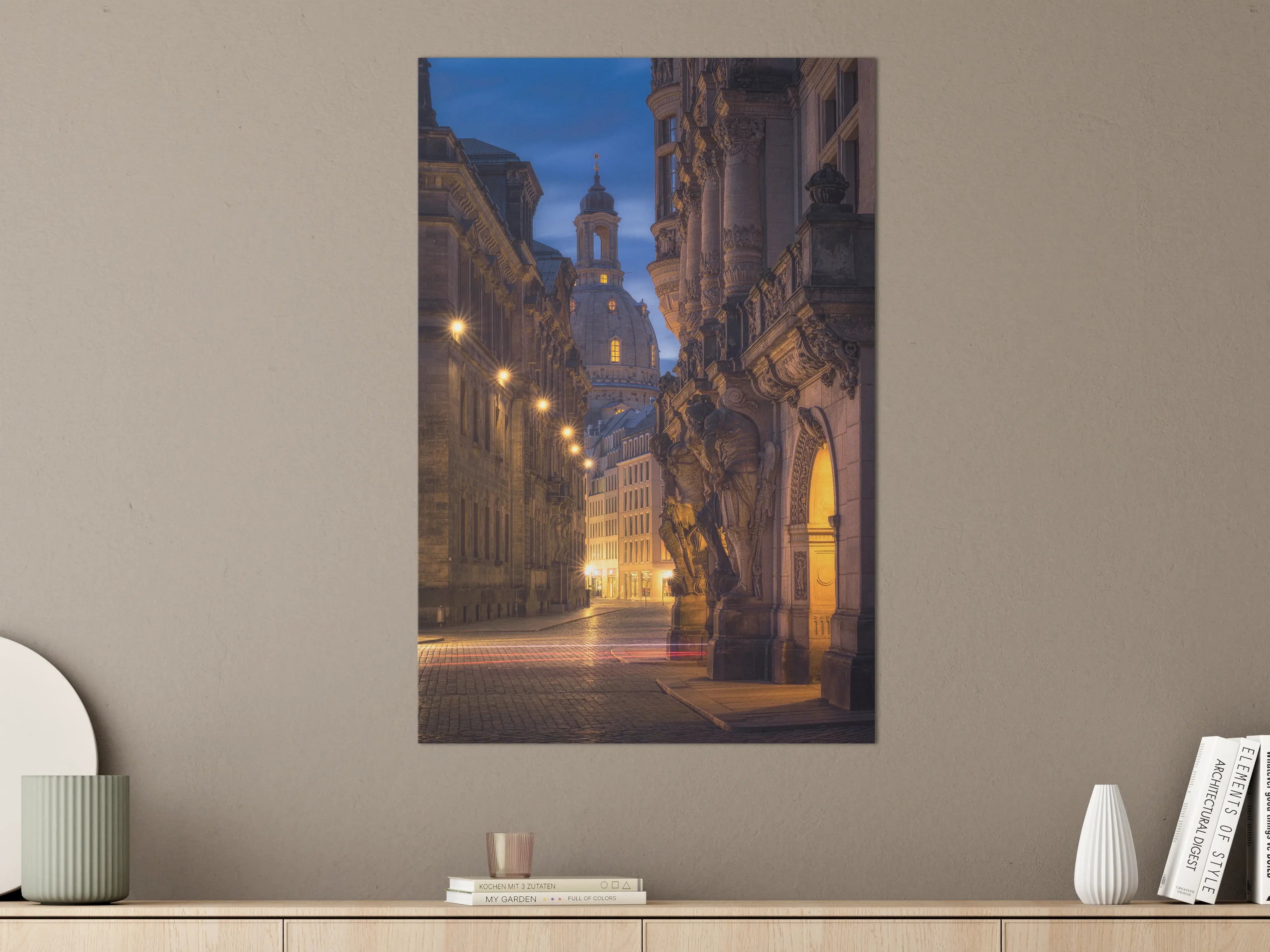 Große Wandbilder - Altstadt in Dresden - Elbflorenz