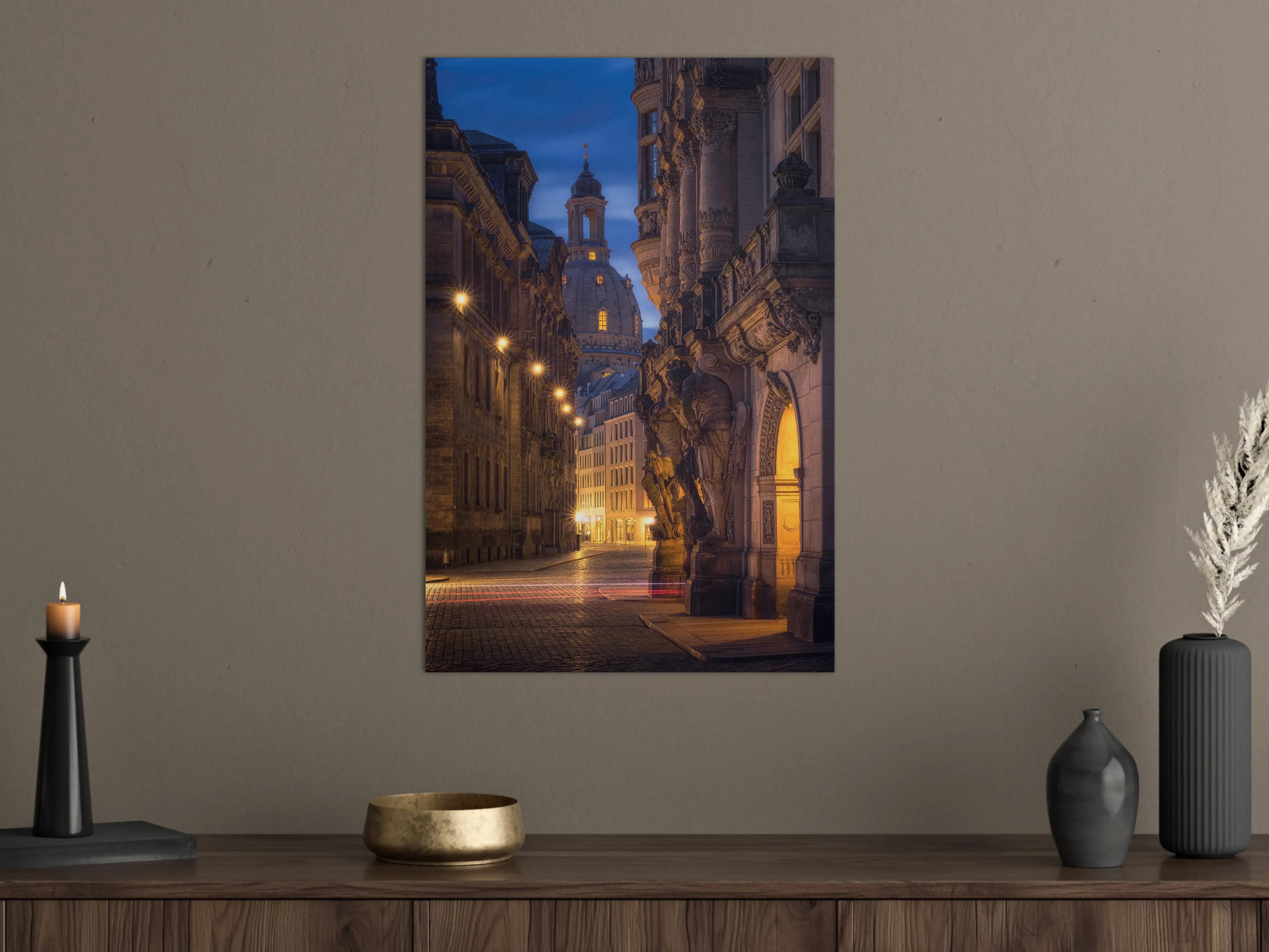 Große Wandbilder - Altstadt in Dresden - Elbflorenz
