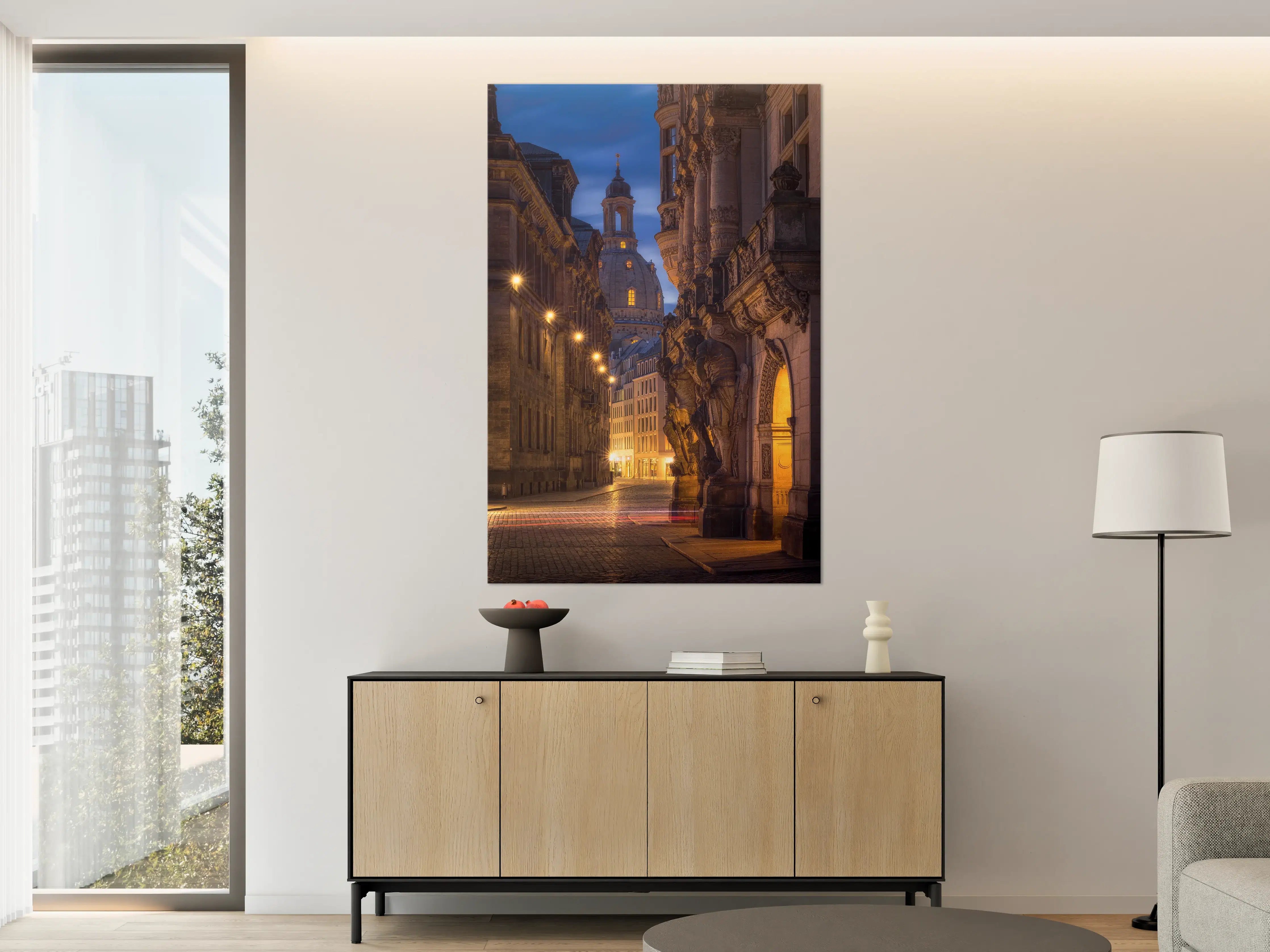 Große Wandbilder - Altstadt in Dresden - Elbflorenz