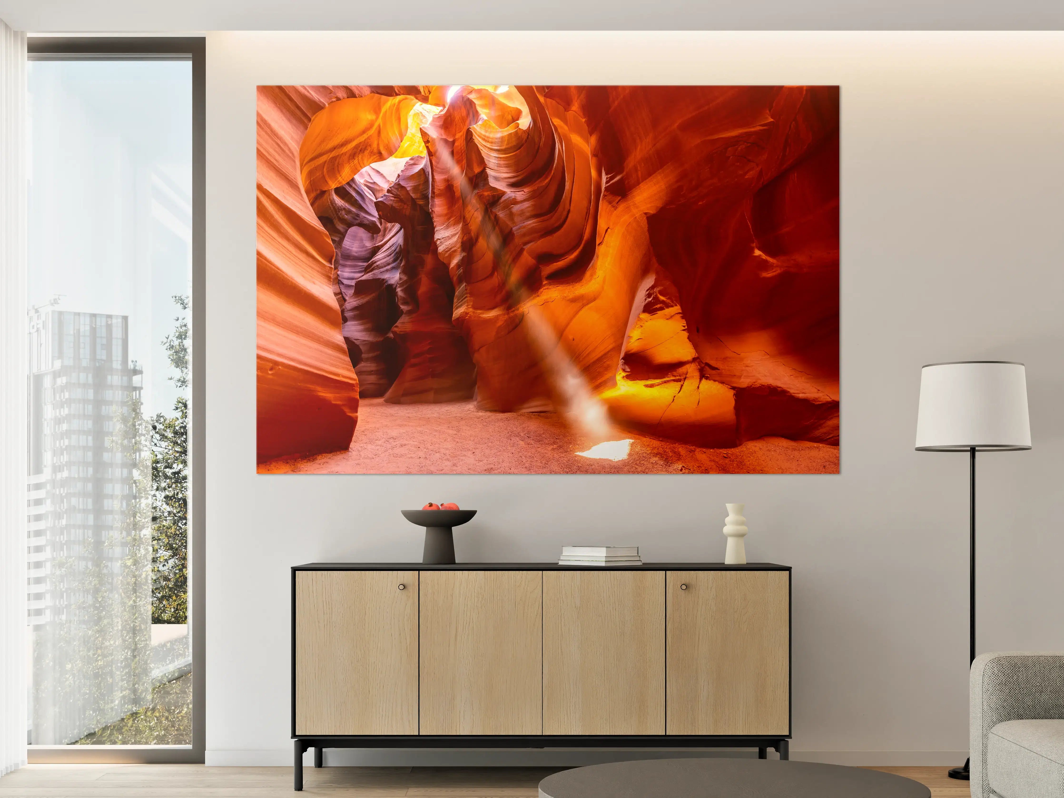 Große Wandbilder - Antelope Canyon Farbenspiel