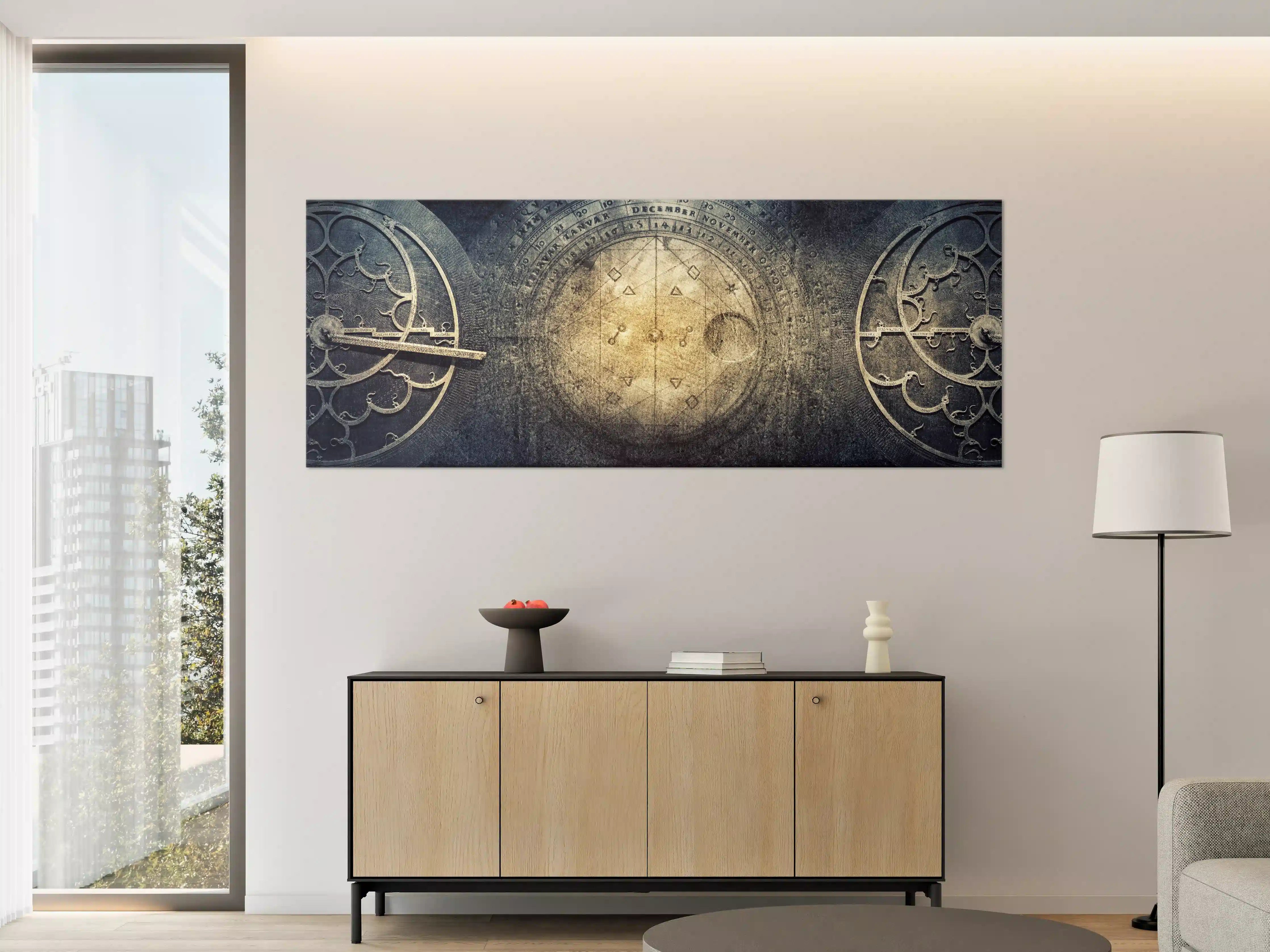 Große Wandbilder - Antike Astronomie-Instrumente