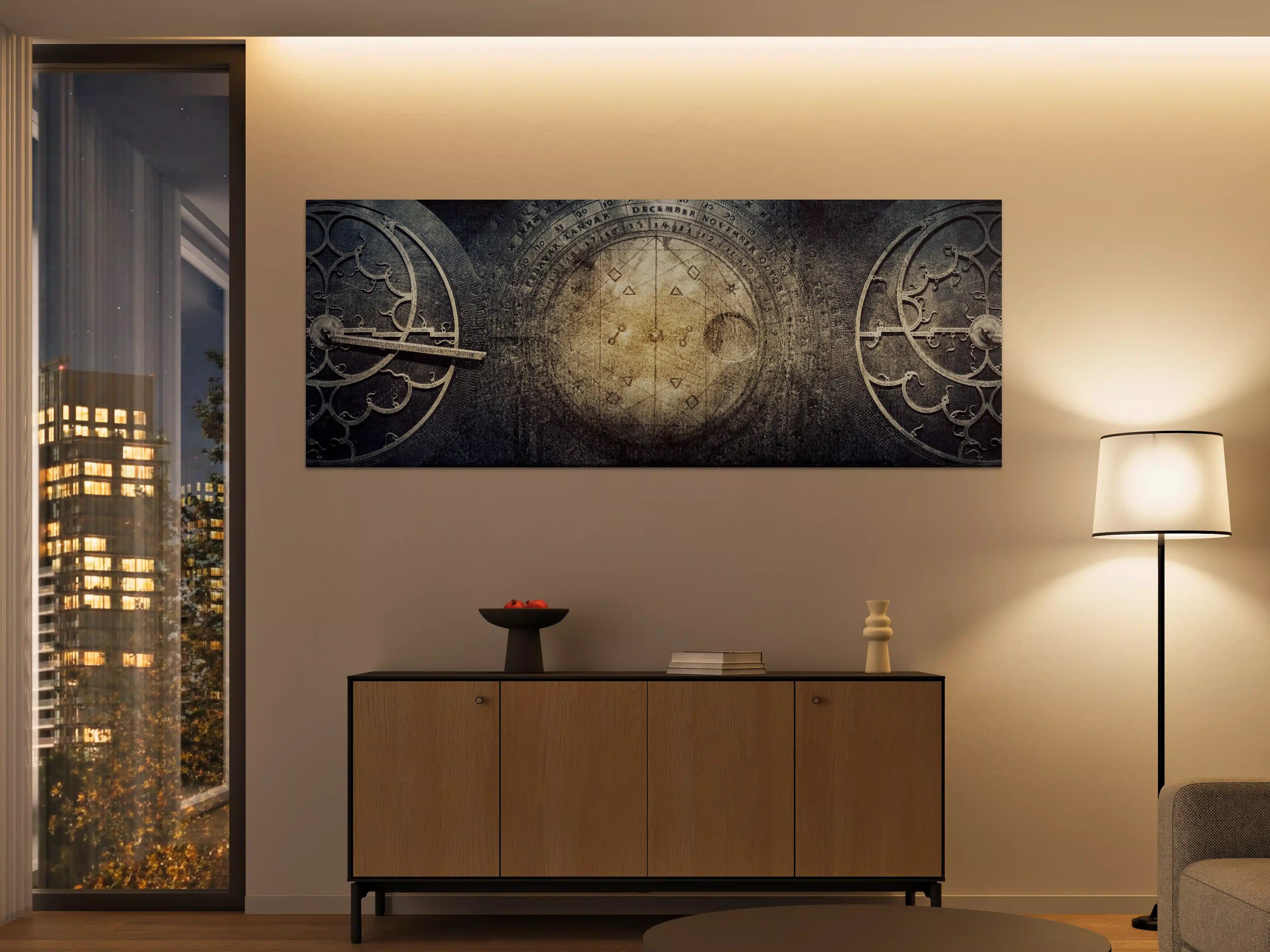 Große Wandbilder - Antike Astronomie-Instrumente