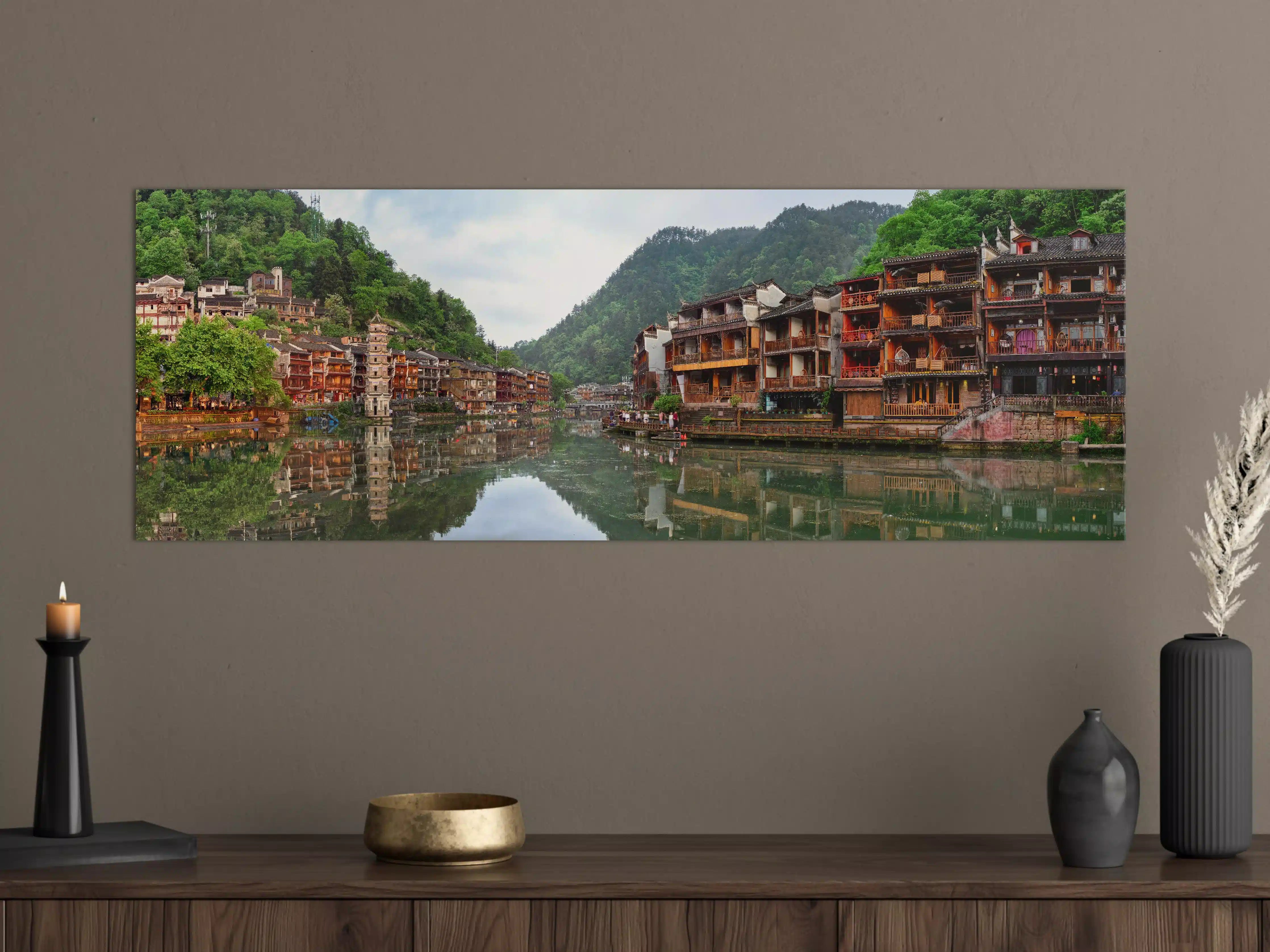 Große Wandbilder - Antike Stadt Feng Huang