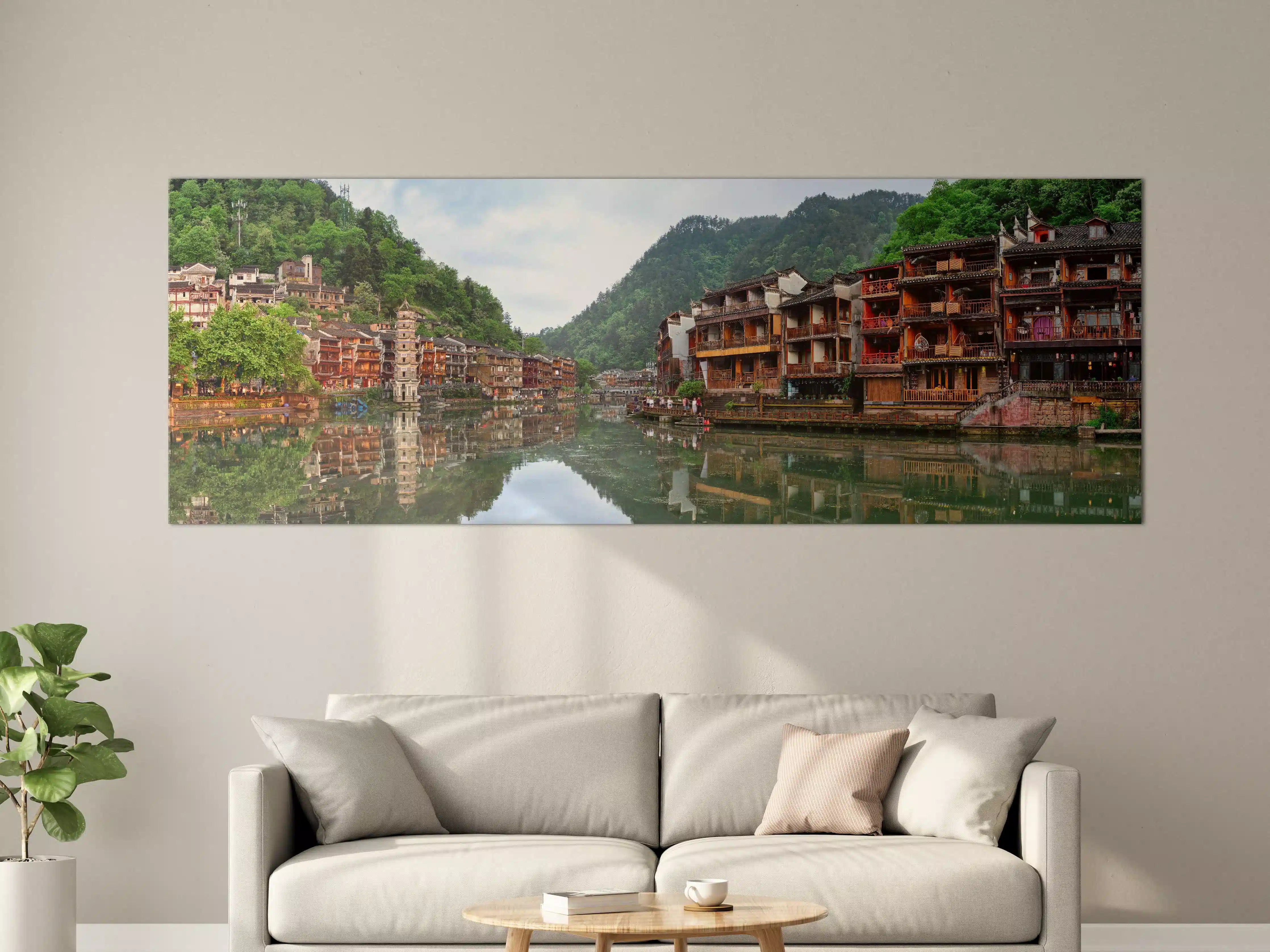 Große Wandbilder - Antike Stadt Feng Huang
