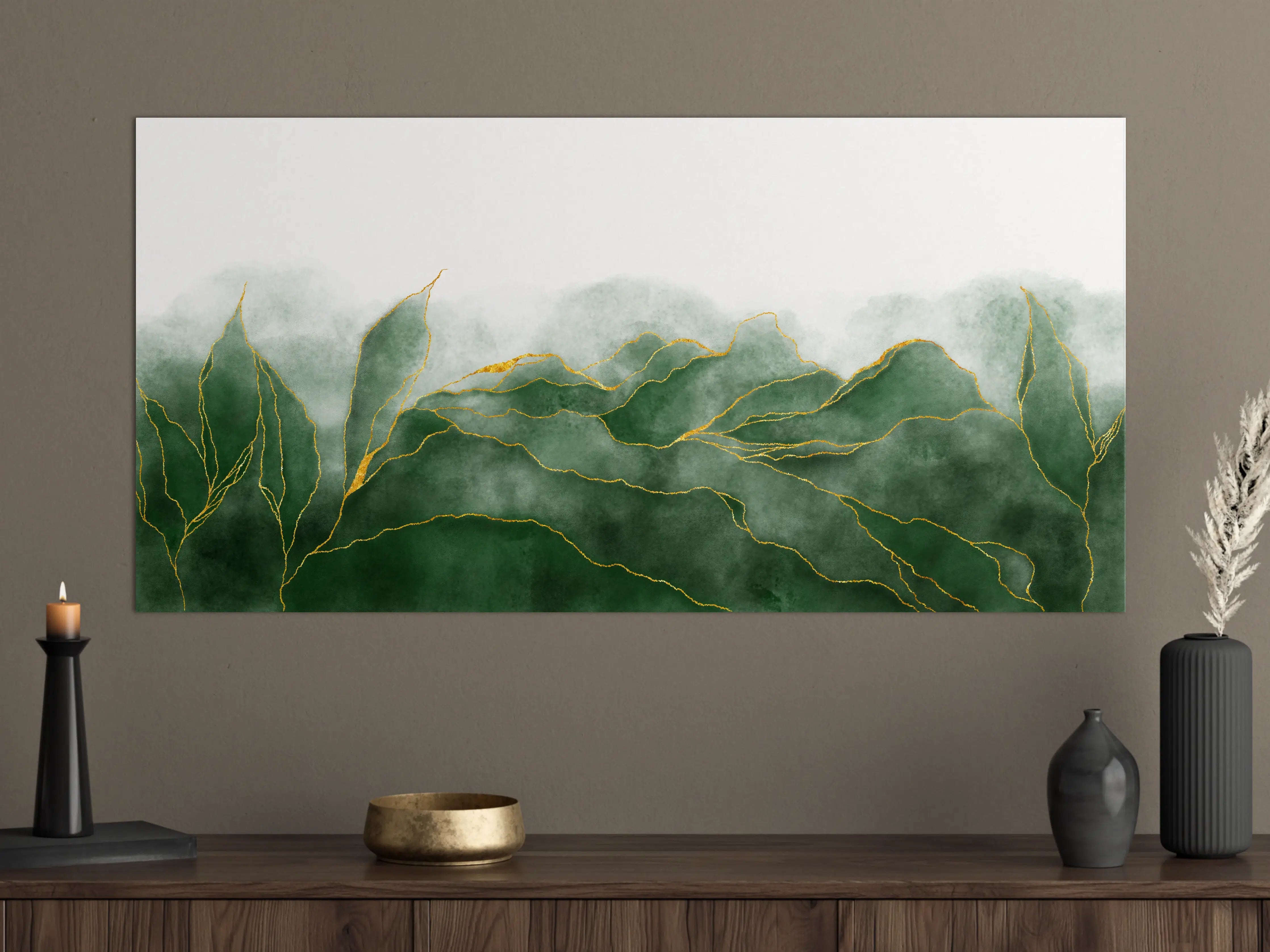 Große Wandbilder - Aquarell Zeichnung - Pflanzen