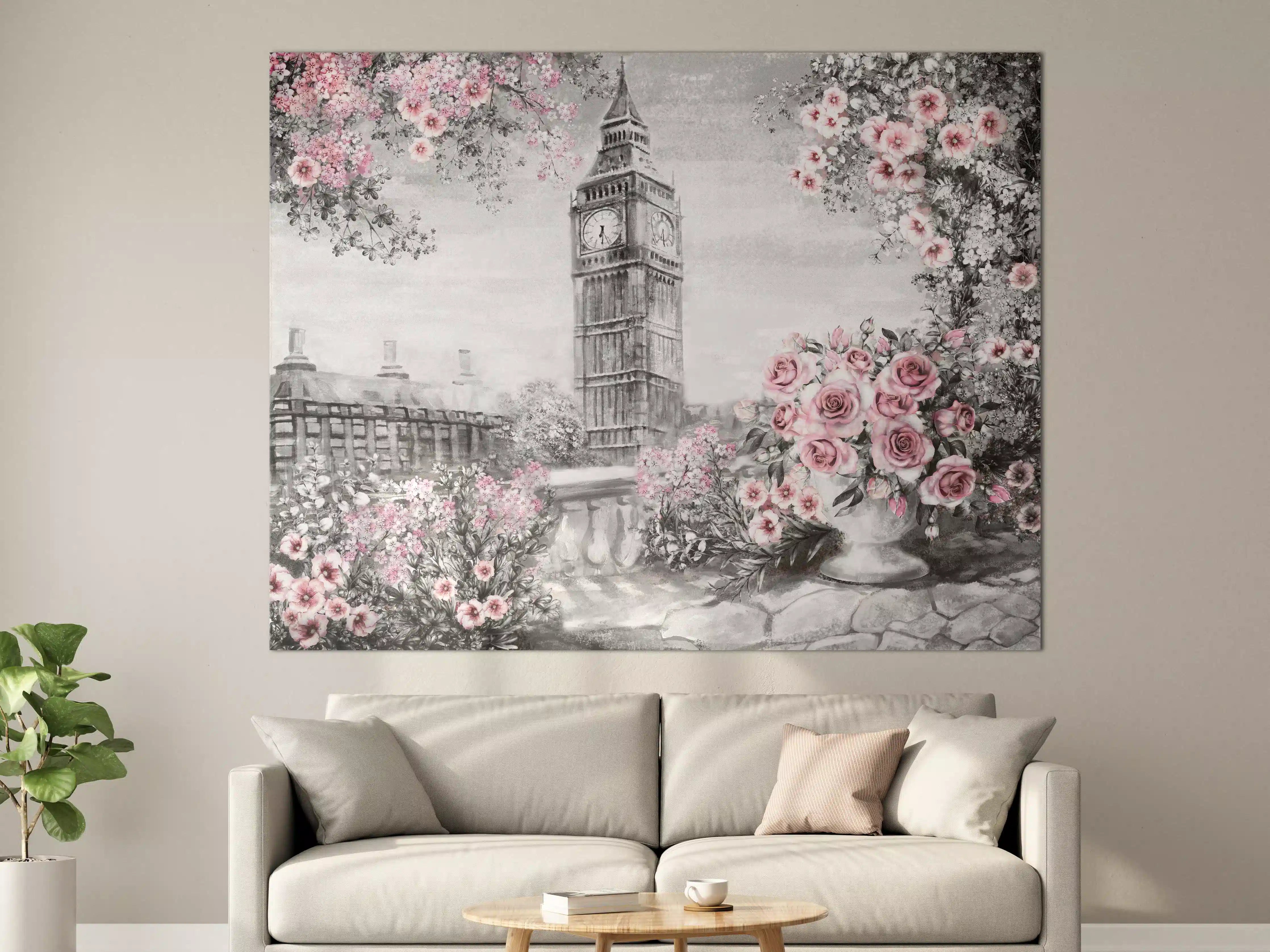 Große Wandbilder - Aquarell des Big Ben
