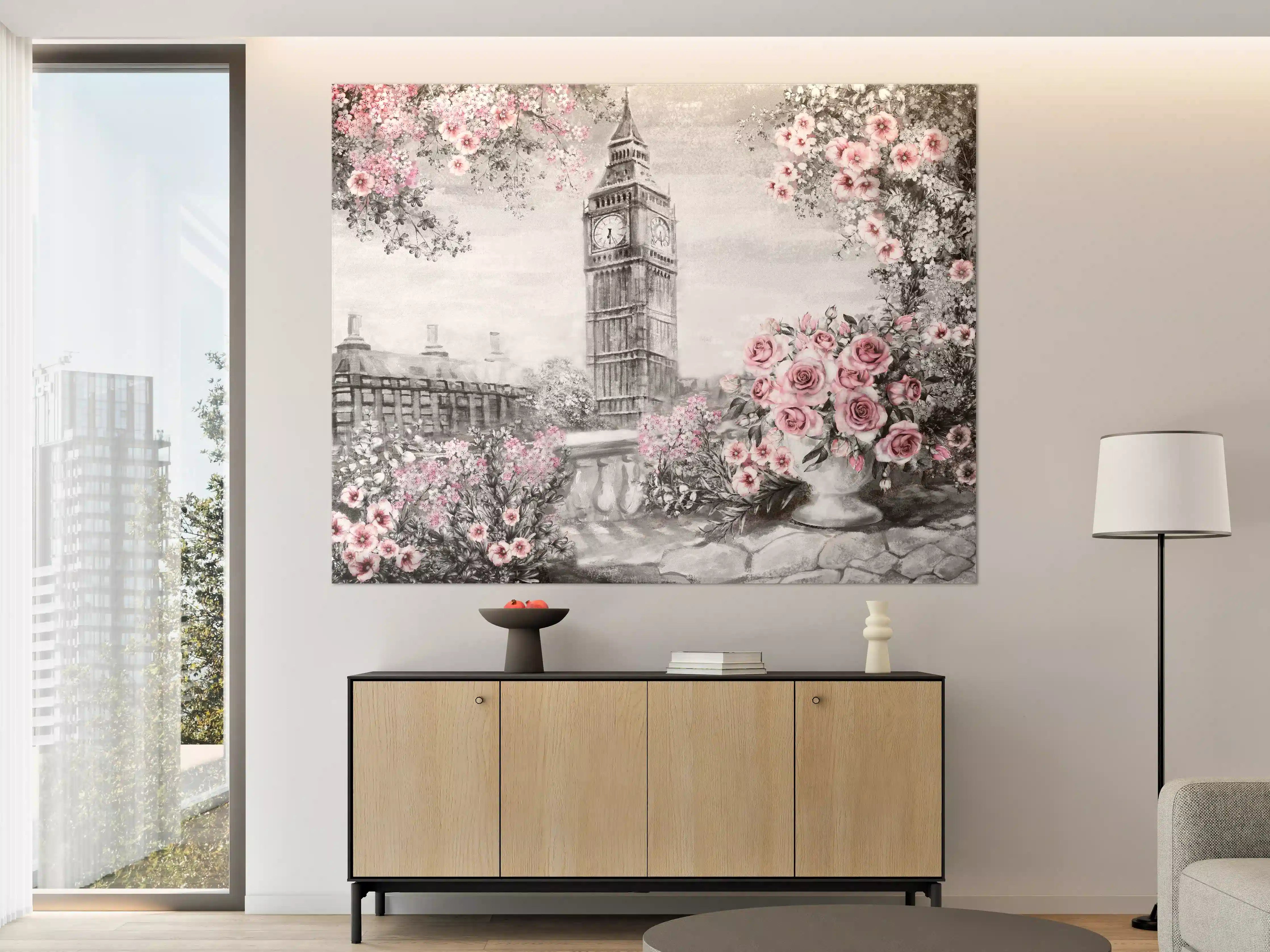 Große Wandbilder - Aquarell des Big Ben