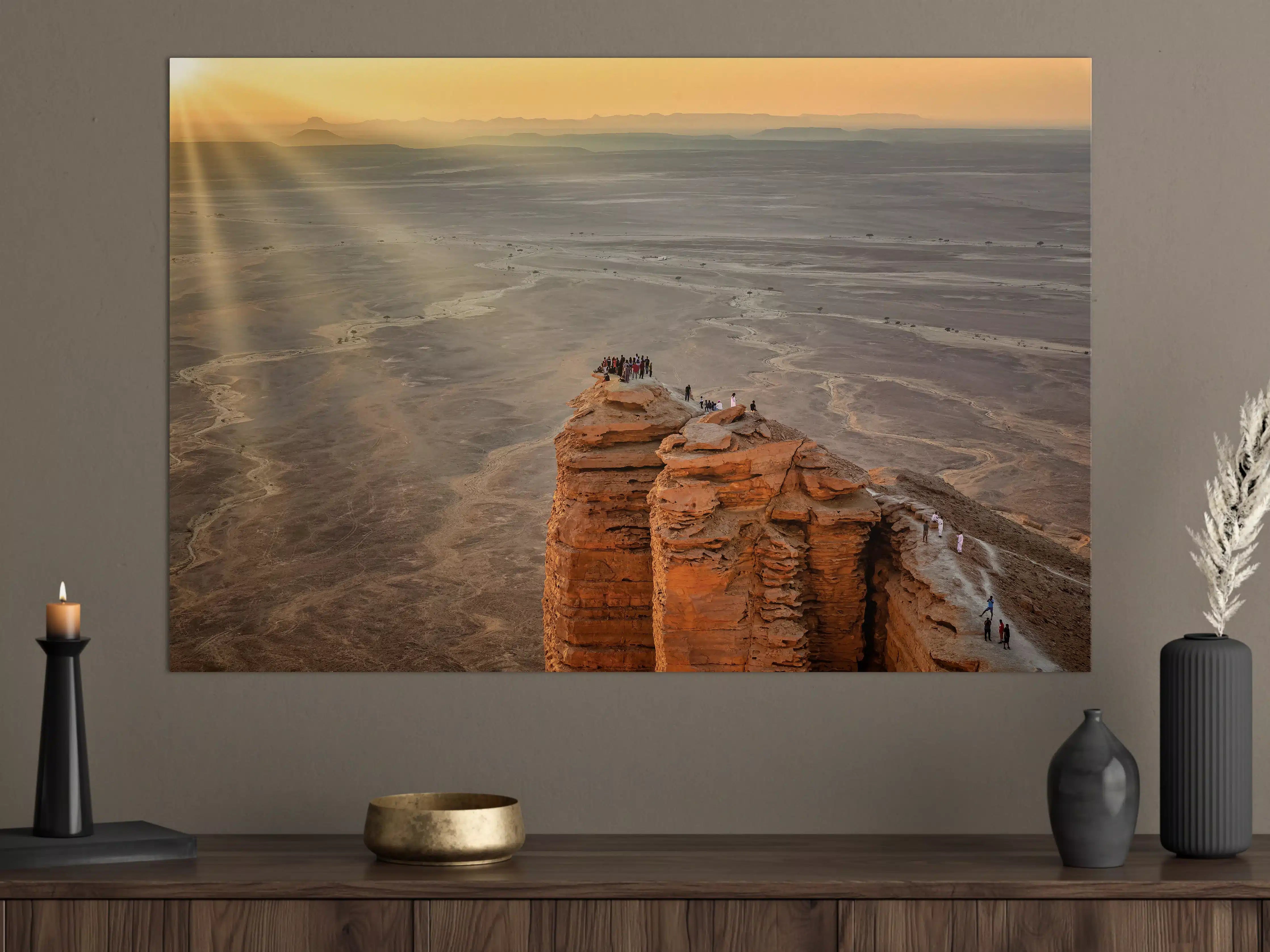 Große Wandbilder - Arabien Edge of the World