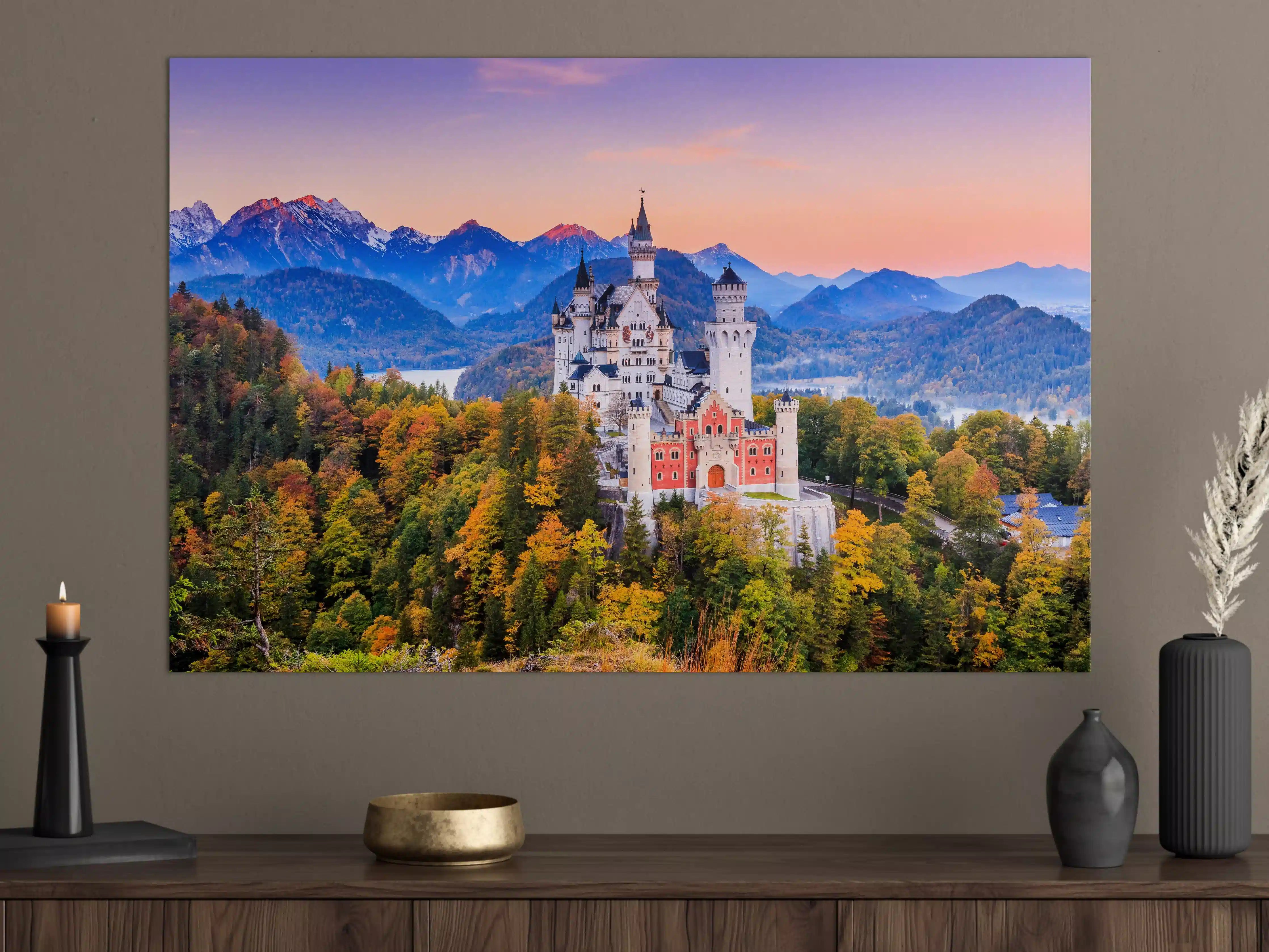 Große Wandbilder - Ästhetisches Schloss Neuschawn