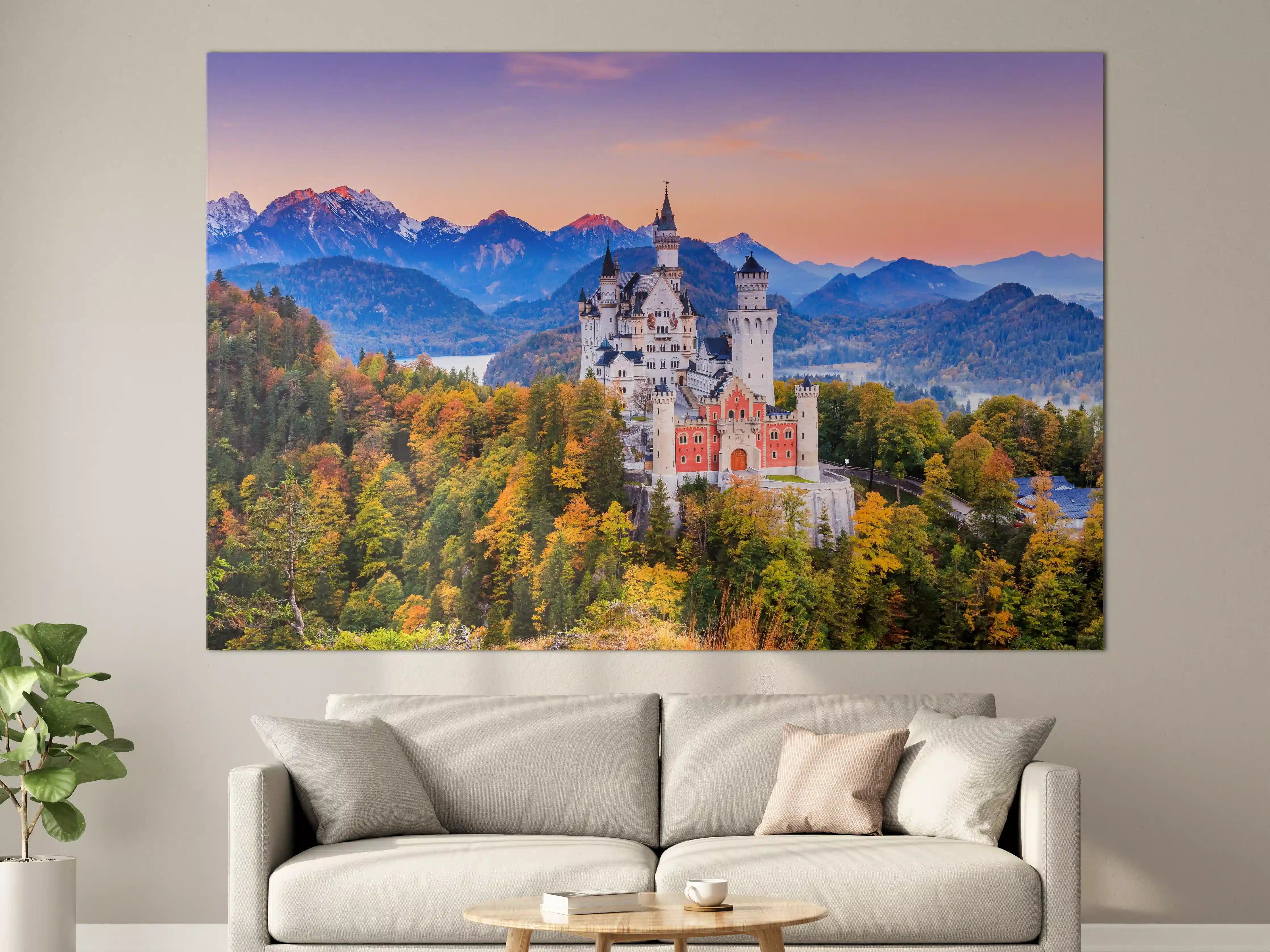 Große Wandbilder - Ästhetisches Schloss Neuschawn