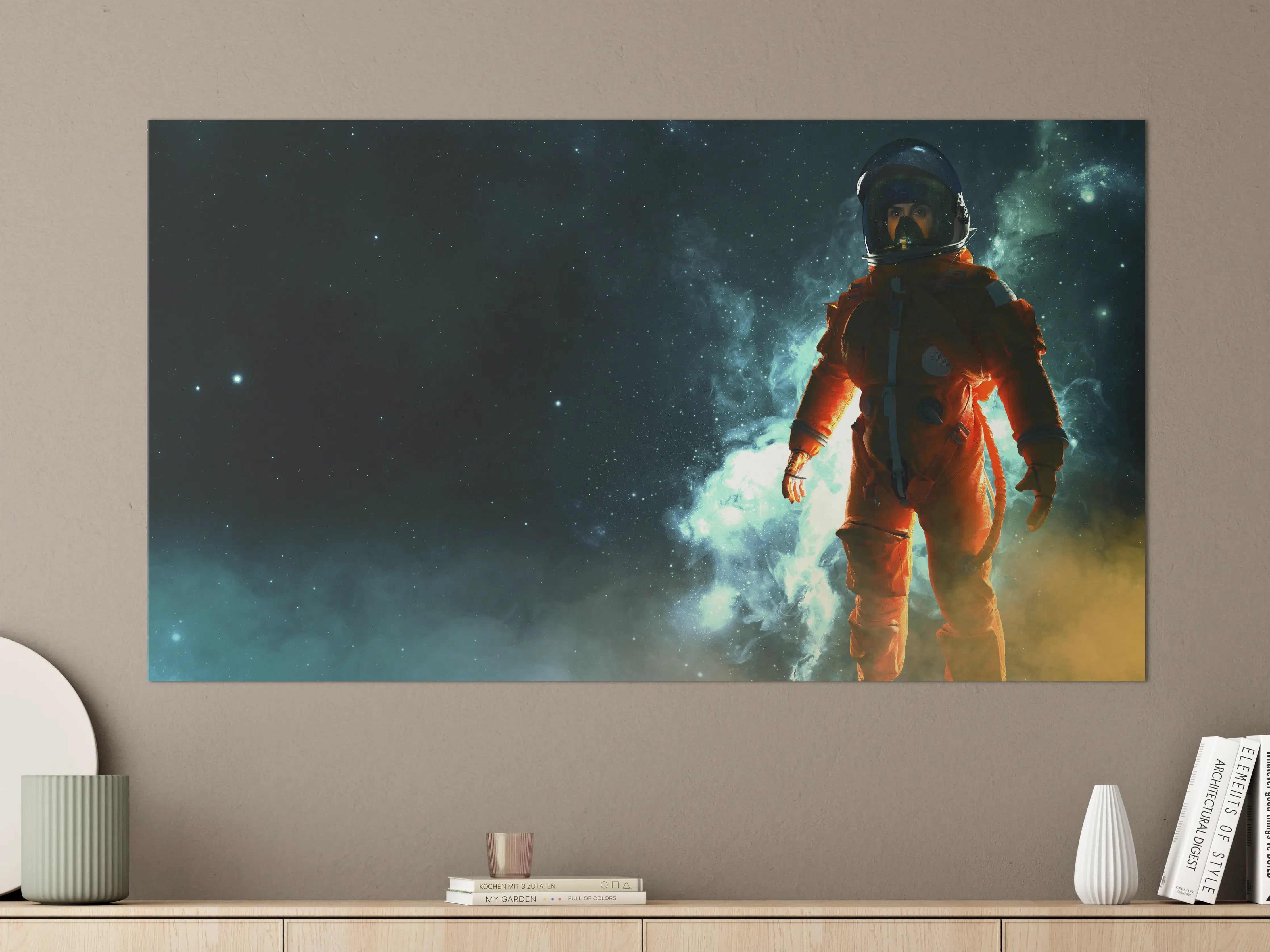 Große Wandbilder - Astronaut im Weltraum