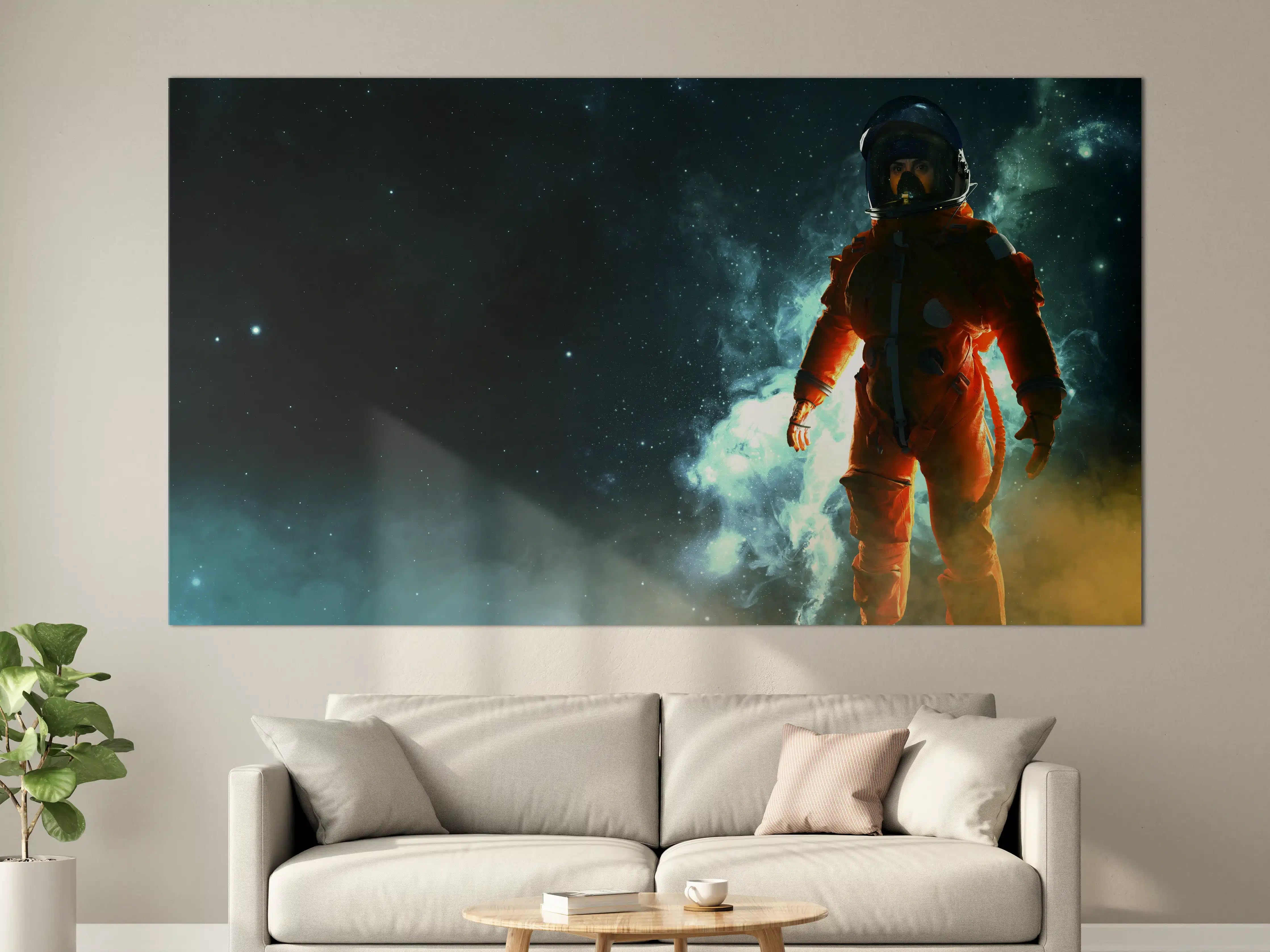 Große Wandbilder - Astronaut im Weltraum