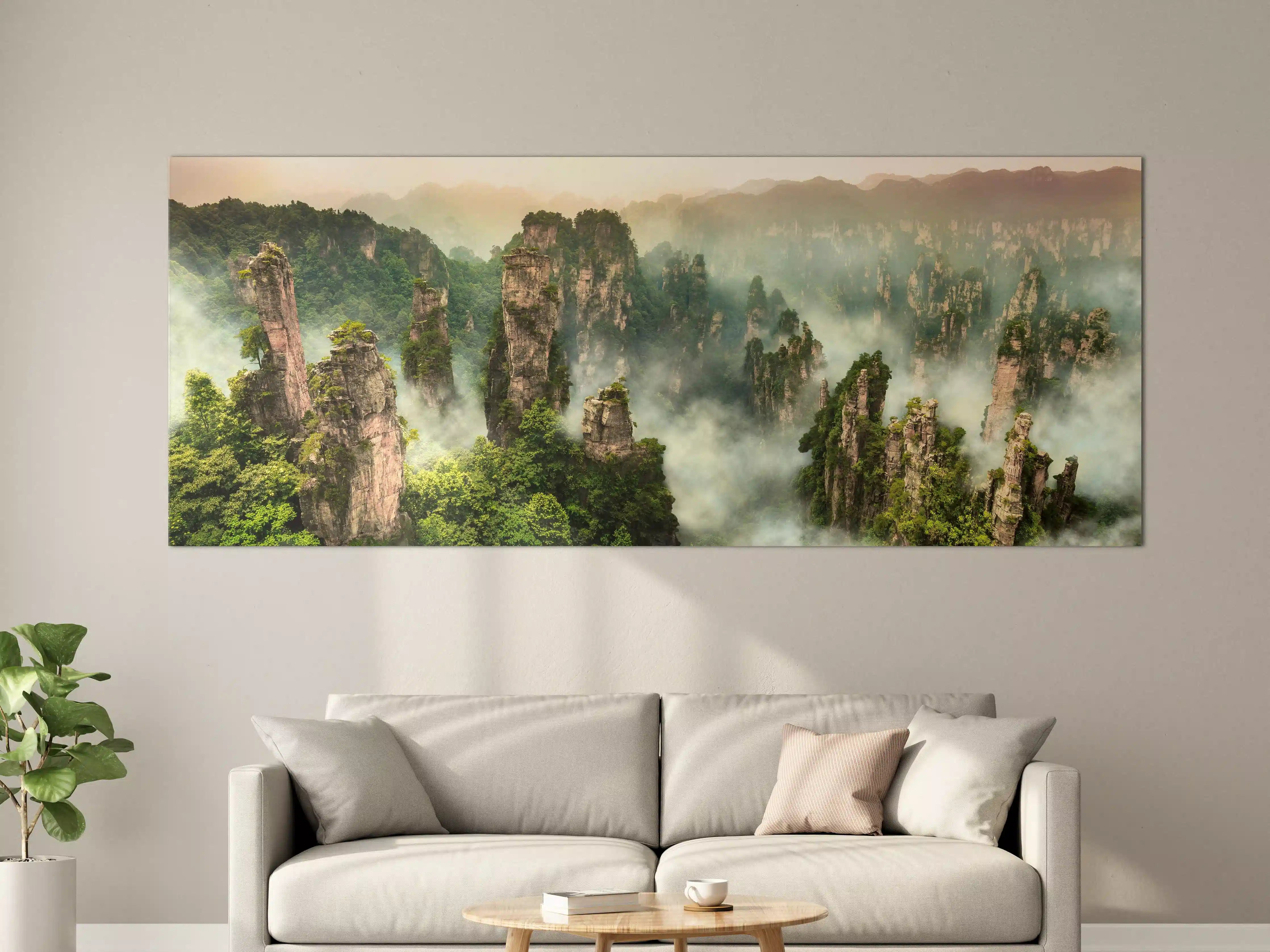 Große Wandbilder - Atemberaubende Landschaft in China